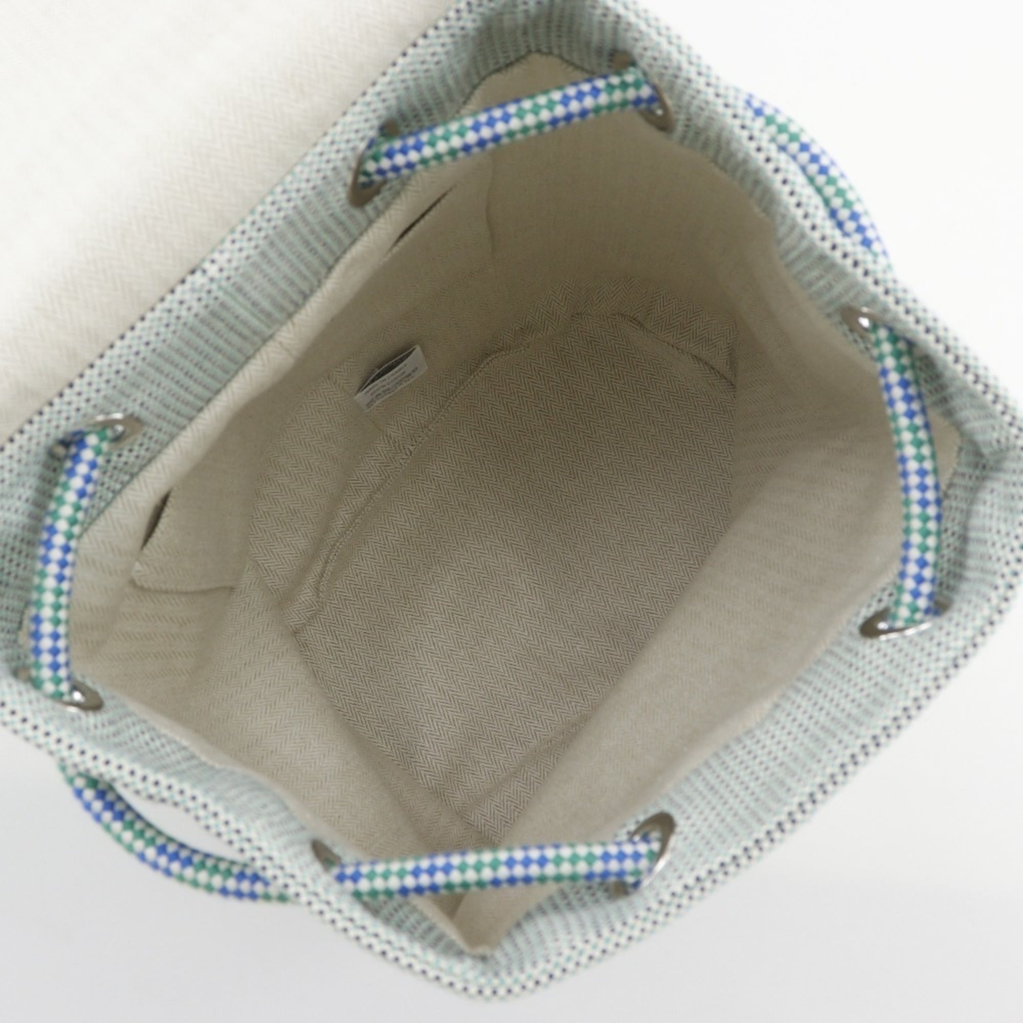 Hermes Blue Toile H Backpack (Pre-Owned)