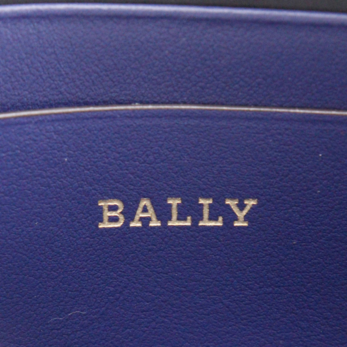 Bally Blue Leather Coin Purse/Coin Case (Pre-Owned)