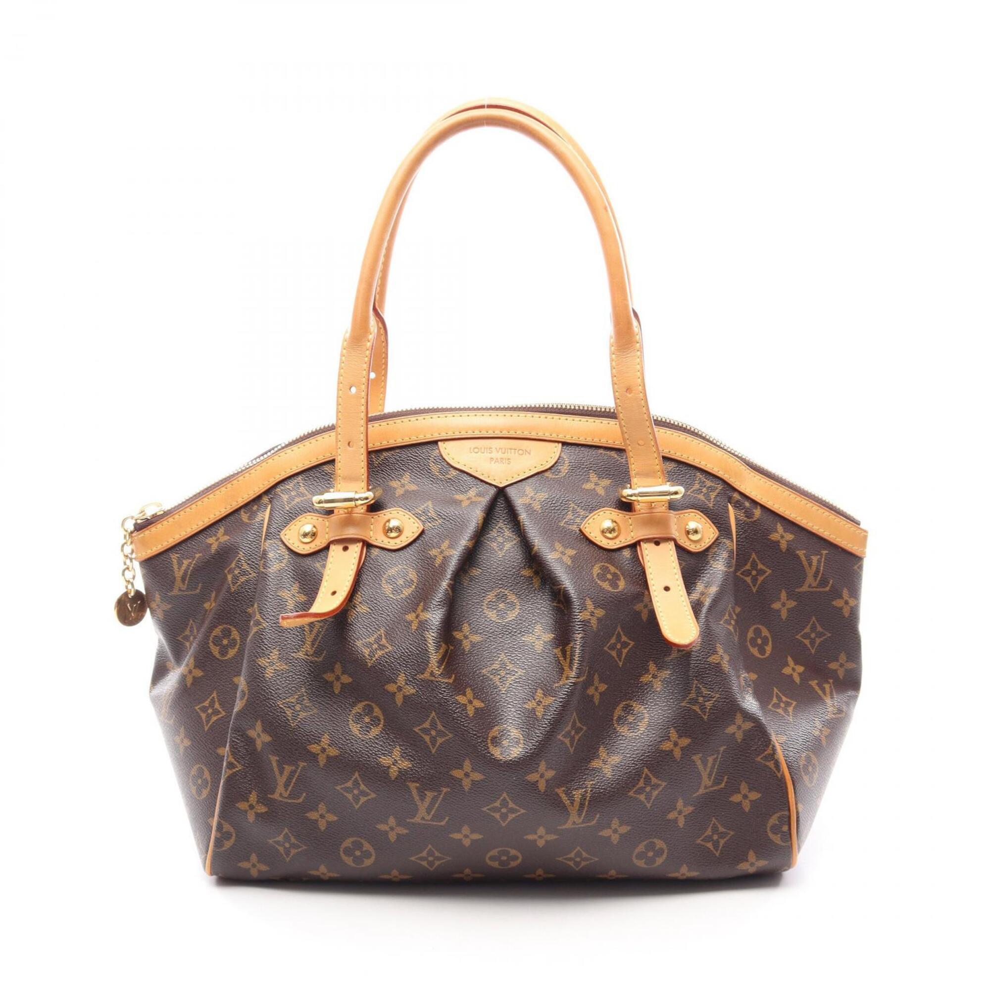 Louis Vuitton Brown Monogram Coated Canvas Leather Monogram Handbag (Pre-Owned)