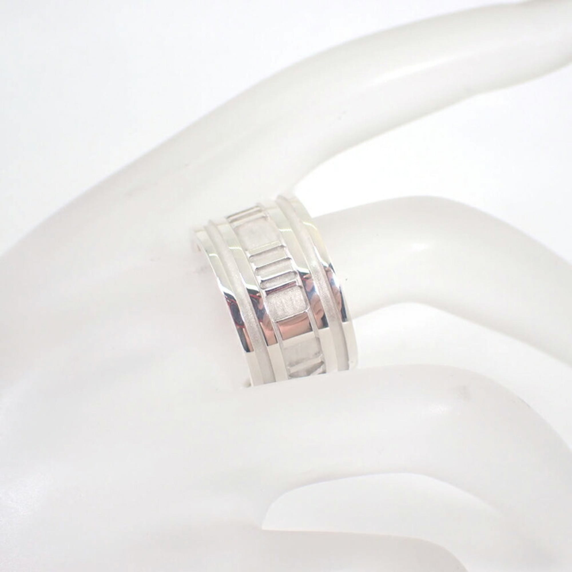 Tiffany Sterling Silver 925 Band Ring (Pre-Owned)