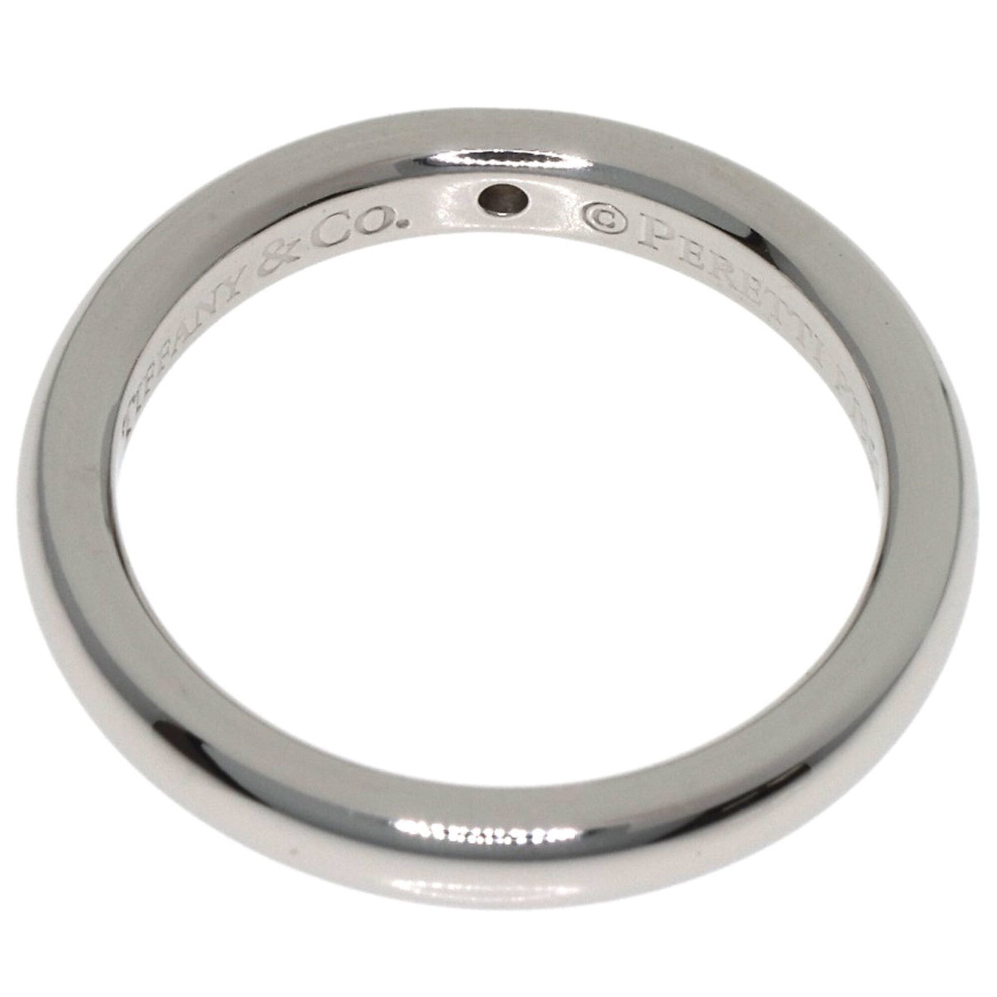Tiffany Platinum 950 Band Ring (Pre-Owned)