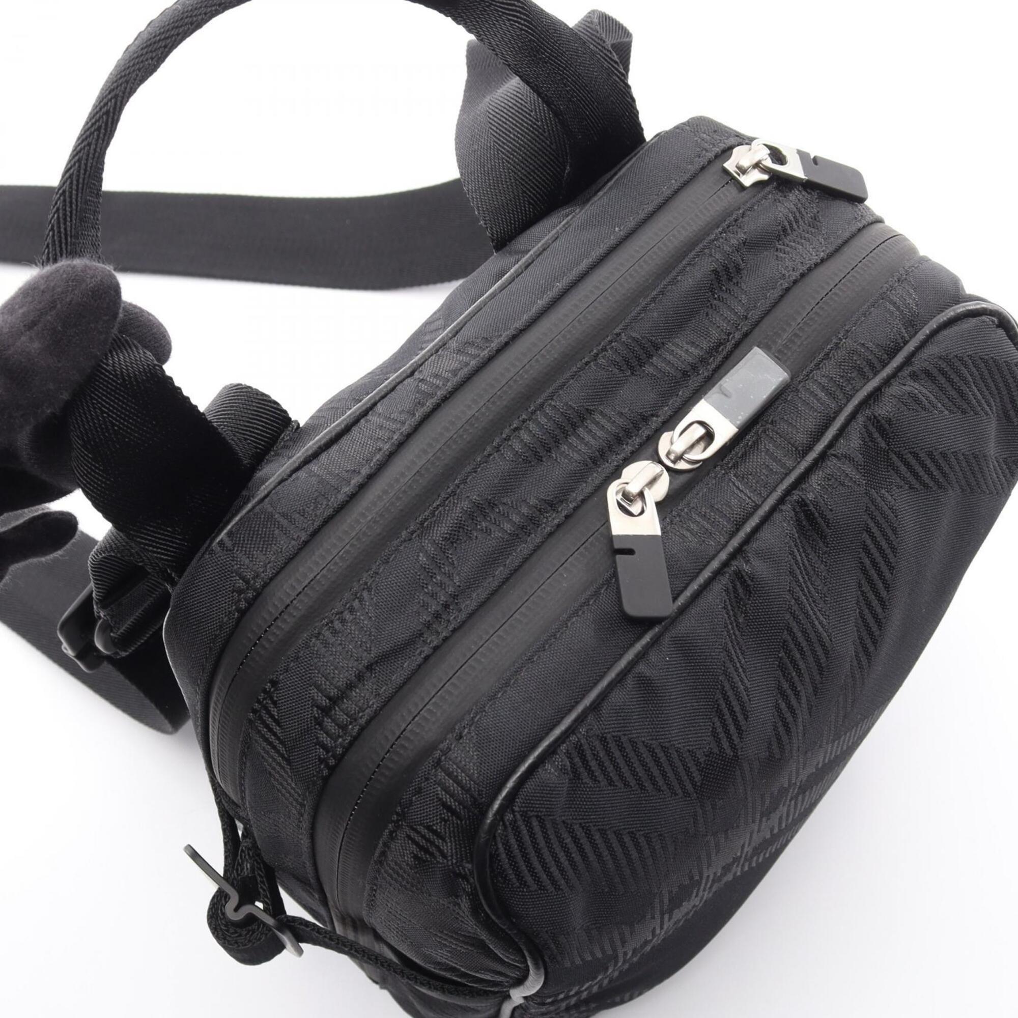 Burberry Black Nylon Crossbody Bag Handbag Shoulder Bag (Pre-Owned)