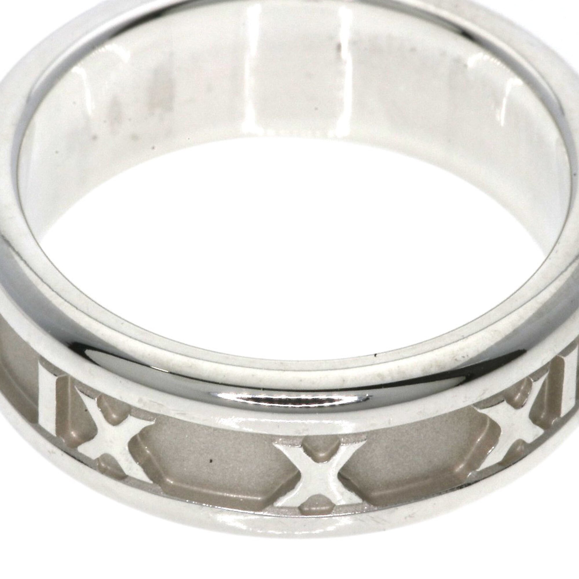 Tiffany Atlas Silver Band Ring (Pre-Owned)