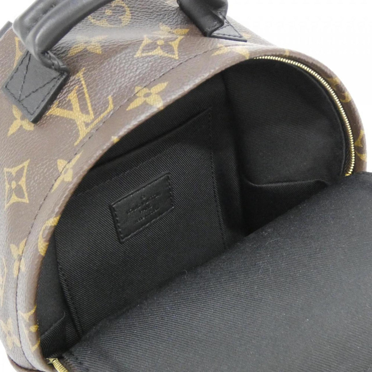 Louis Vuitton Marron Coated Canvas Backpack (Pre-Owned)