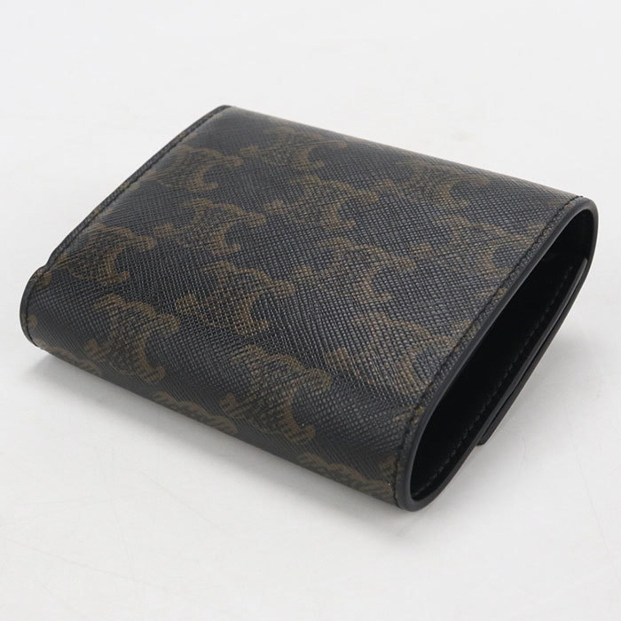 Celine Brown Pvc Wallet (Tri-Fold) (Pre-Owned)