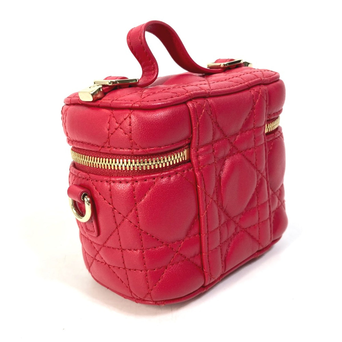 Christian Dior Red Leather Handbag (Pre-Owned)