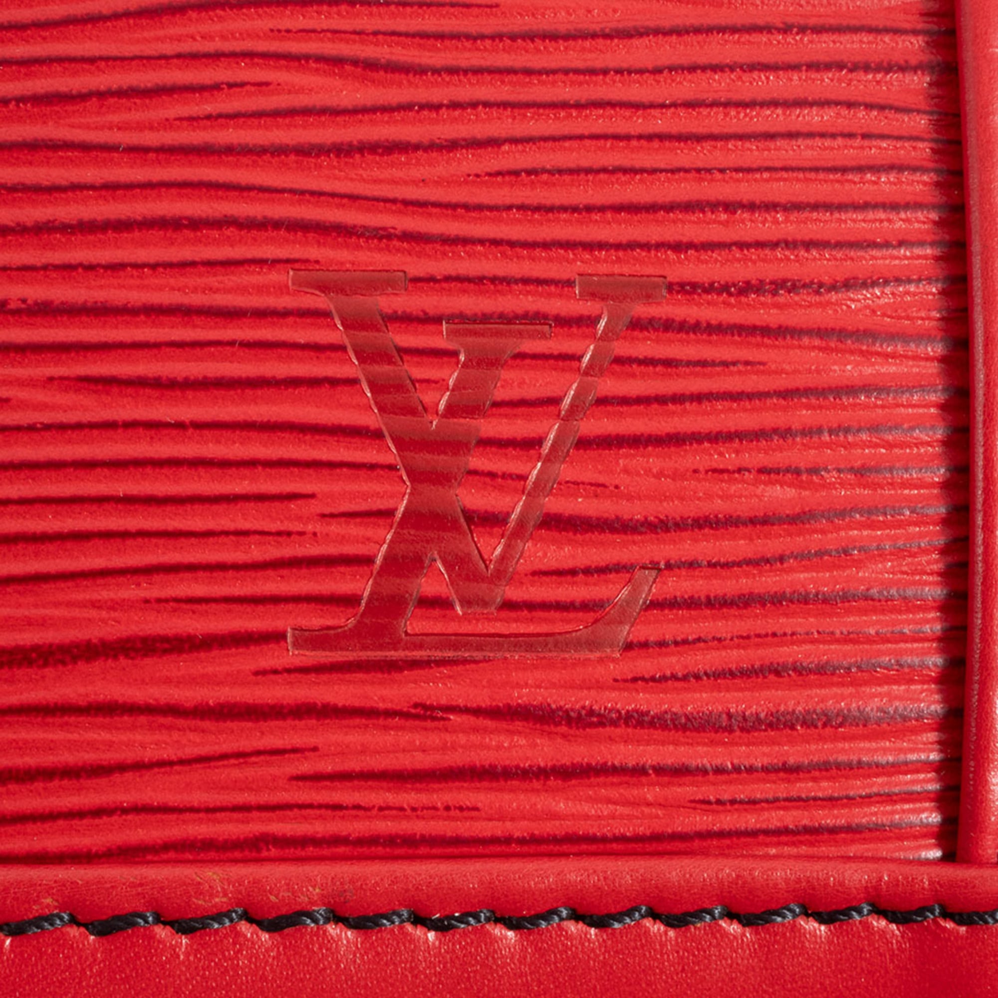 Louis Vuitton Castilian Red Epi Leather Backpack (Pre-Owned)