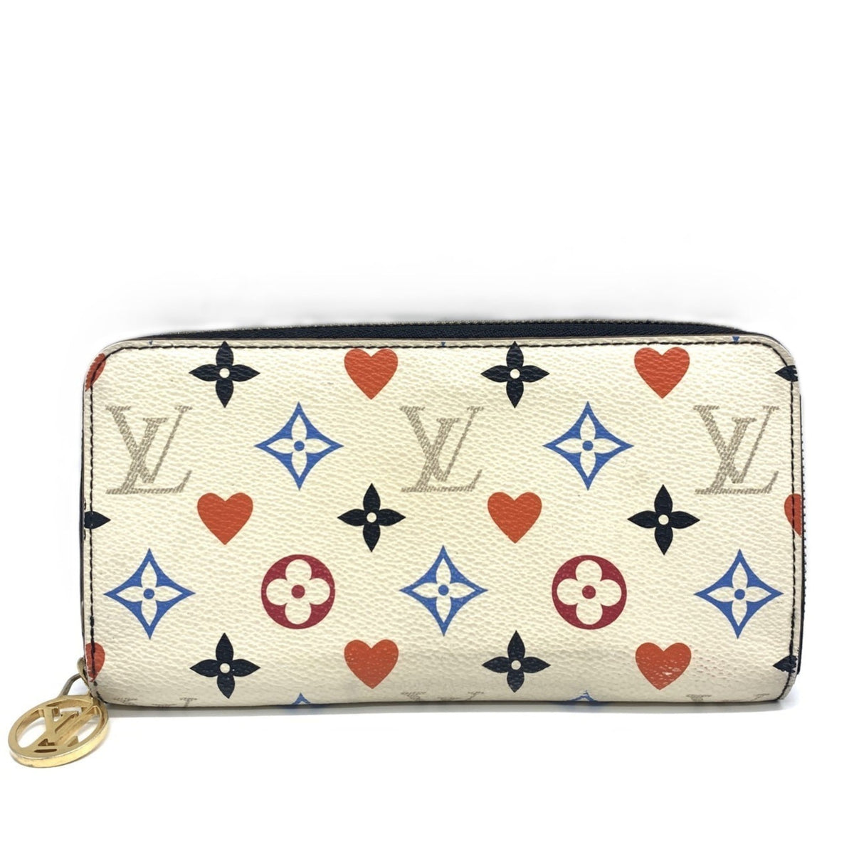 Louis Vuitton Multi-Color White Monogram Multicolore Card Wallet (Pre-Owned)