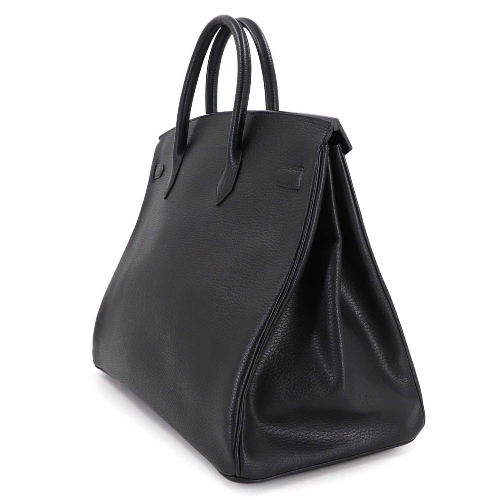 Hermes Black Ardennes Leather Handbag (Pre-Owned)