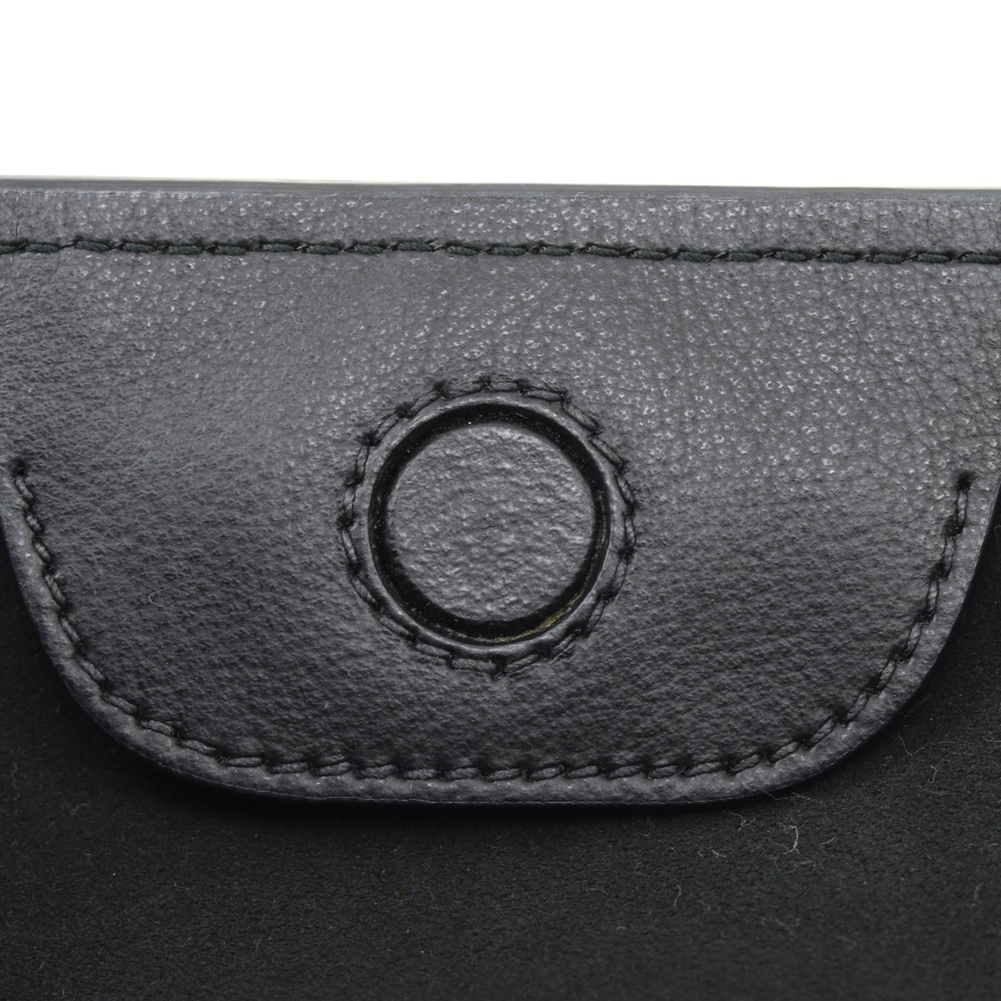 Miu Miu Black Leather Tote Bag (Pre-Owned)