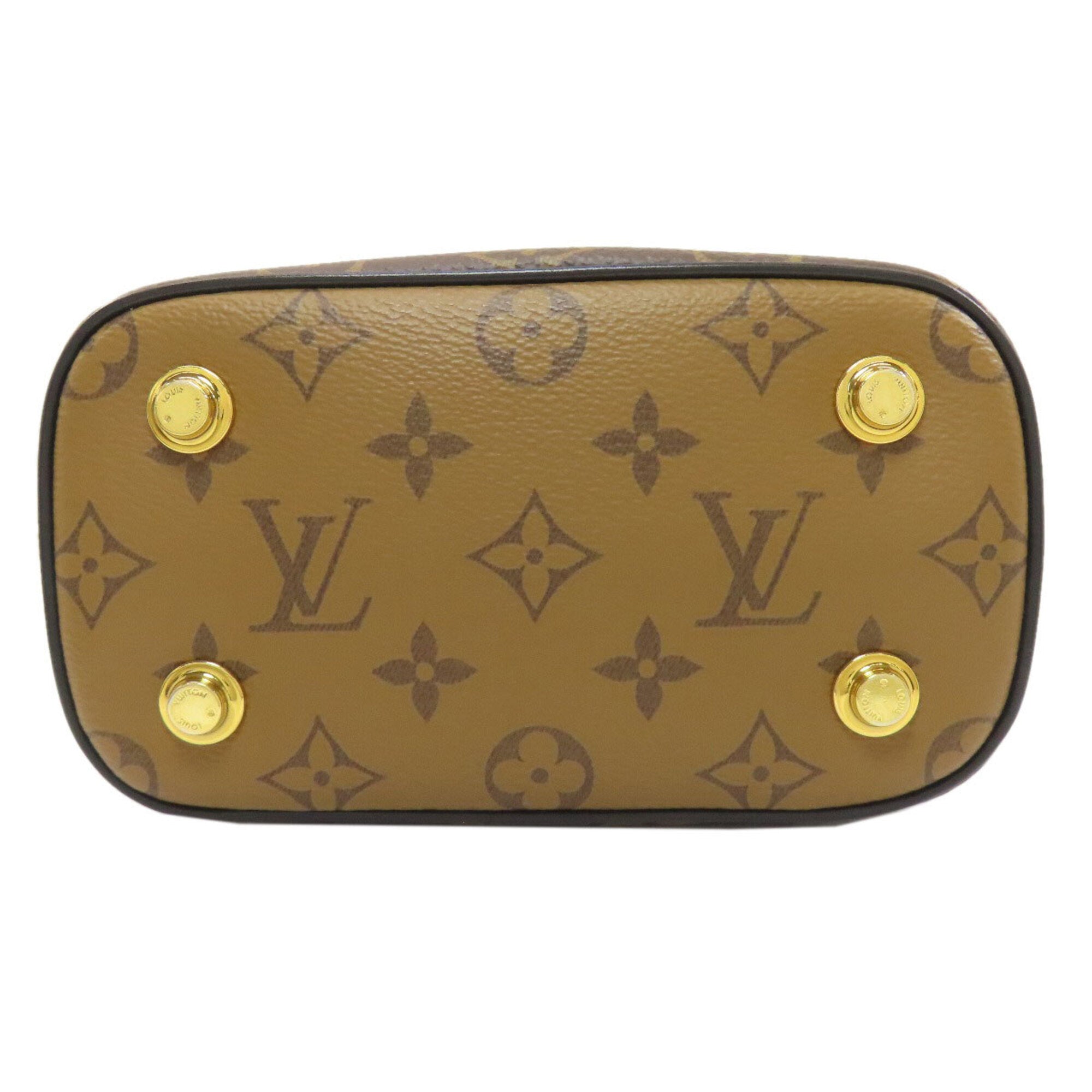 Louis Vuitton Monogram Reverse Monogram Reverse Handbag (Pre-Owned)