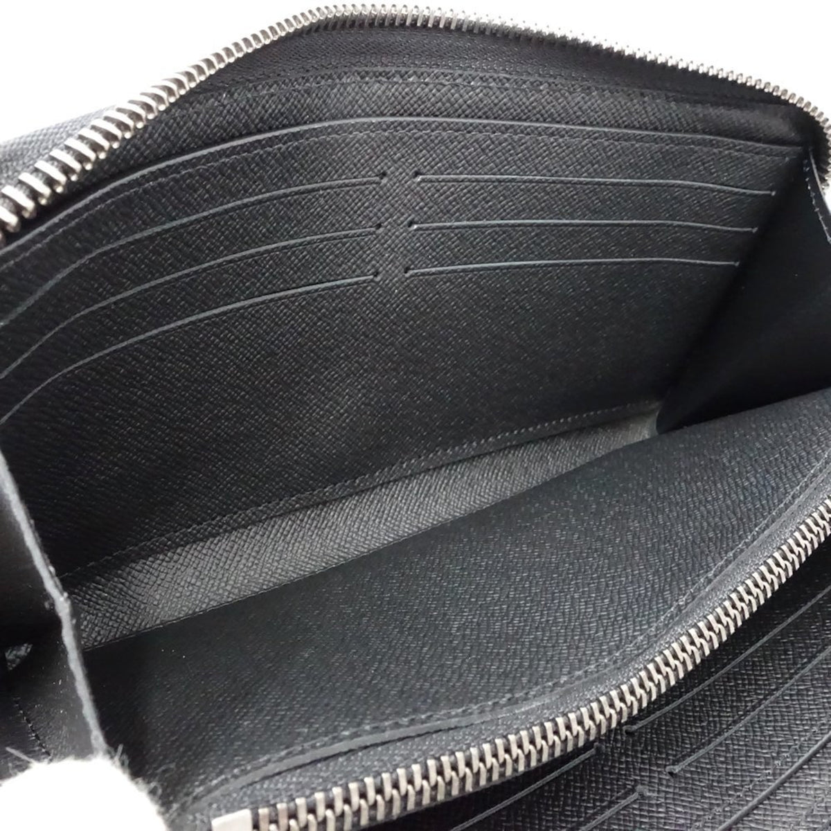 Louis Vuitton Monogram Eclipse Monogram Eclipse Noir Monogram Eclipse Long Wallet (Bi-Fold) (Pre-Owned)