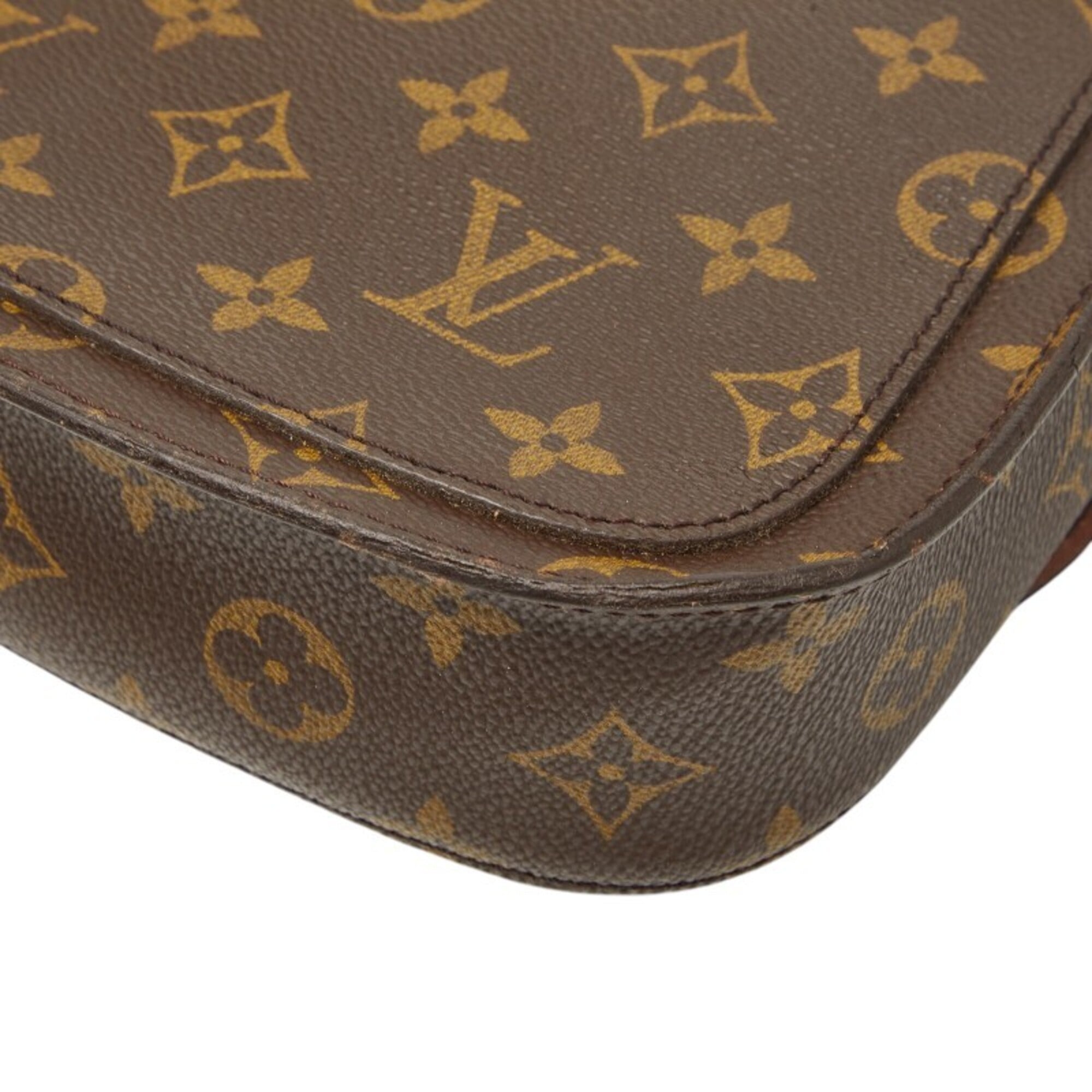 Louis Vuitton Monogram Brown Pvc Leather Shoulder Bag (Pre-Owned)
