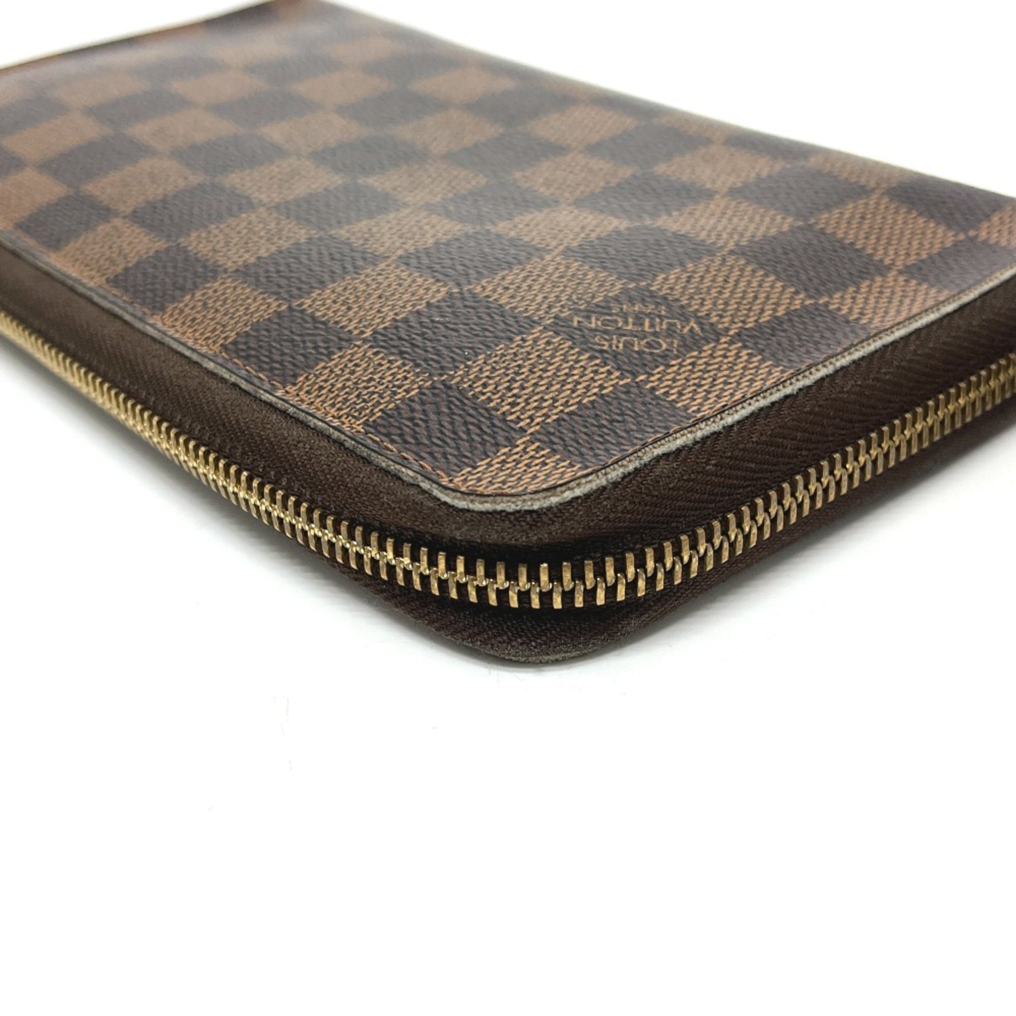 Louis Vuitton Brown Ebene Galle Damier Canvas Coin Purse/Coin Case (Pre-Owned)