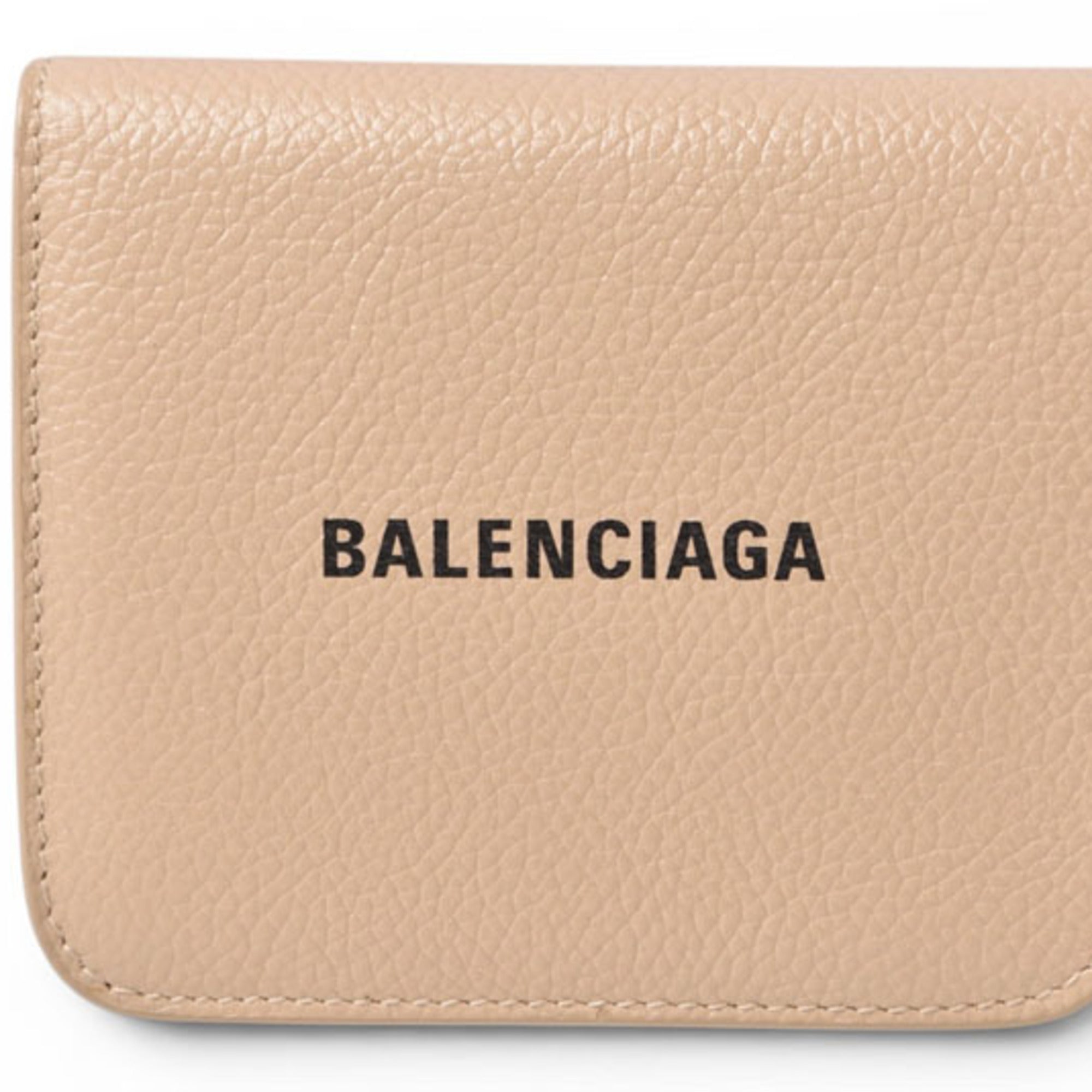 Balenciaga Light Beige Leather Wallet (Bi-Fold) (Pre-Owned)