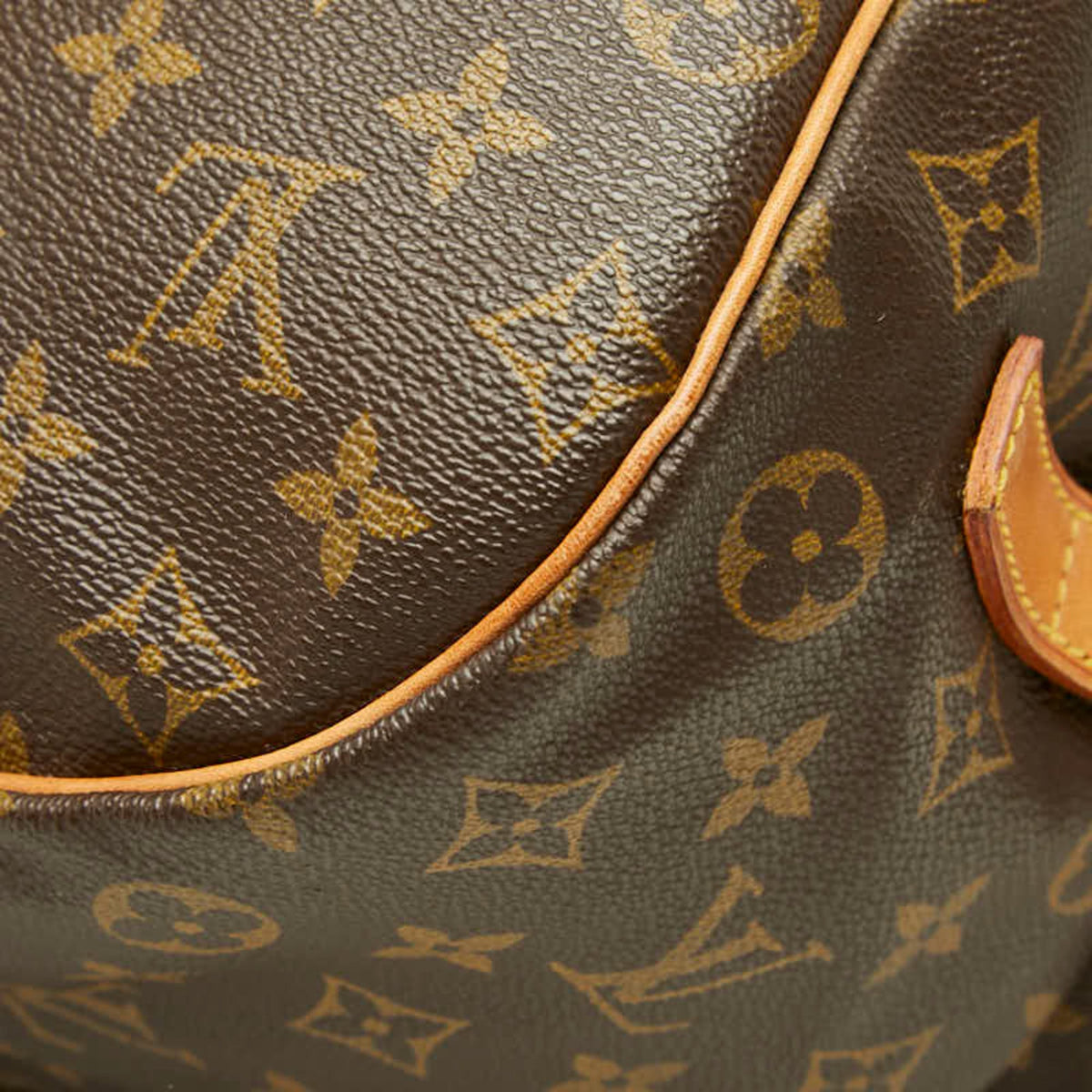 Louis Vuitton Brown Pvc Leather Shoulder Bag (Pre-Owned)