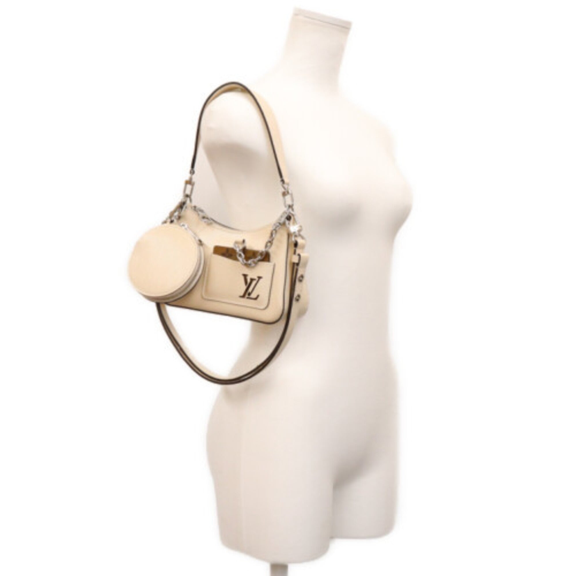 Louis Vuitton Ivory Epi Leather Shoulder Bag (Pre-Owned)