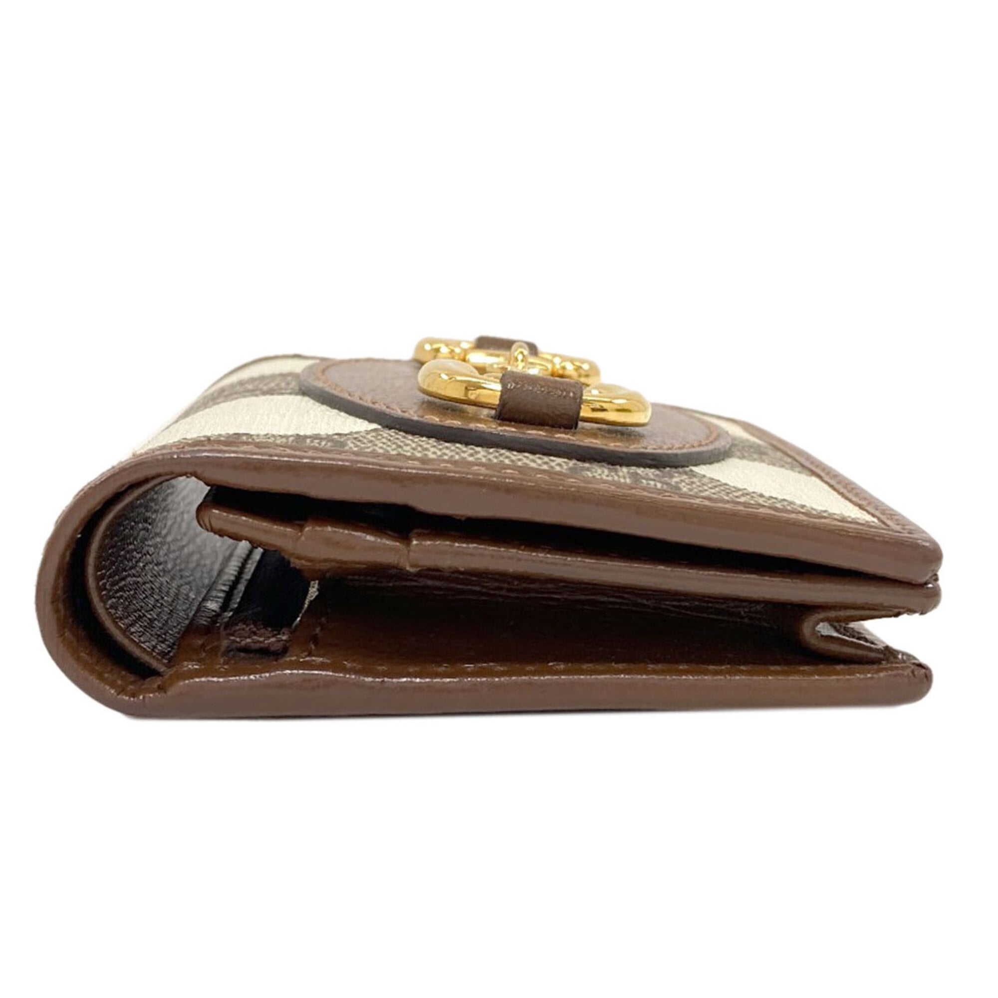 Gucci Brown Leather Wallet (Bi-Fold) (Pre-Owned)
