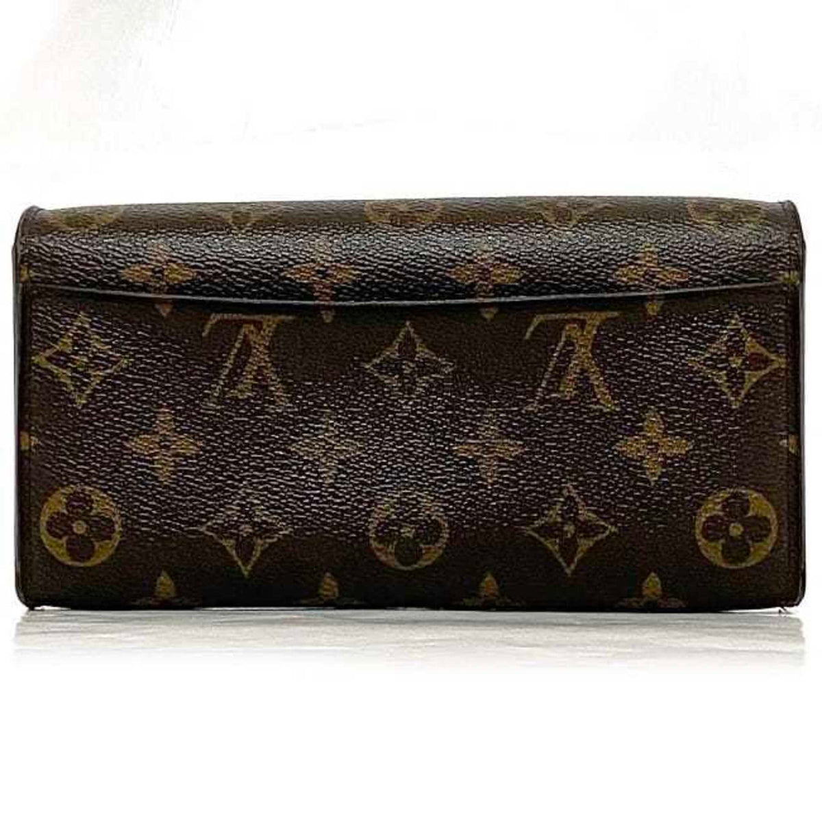 Louis Vuitton Monogram Brown Galle Monogram Monogram Long Wallet (Bi-Fold) (Pre-Owned)