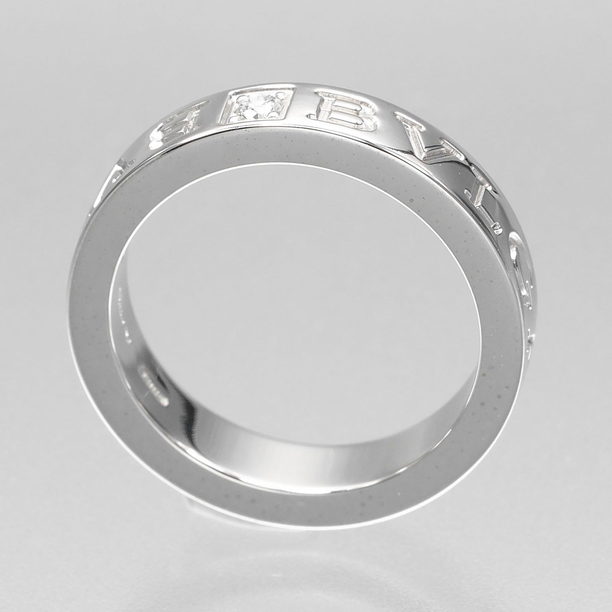 Bvlgari White Gold (18K) Band Ring (Pre-Owned)