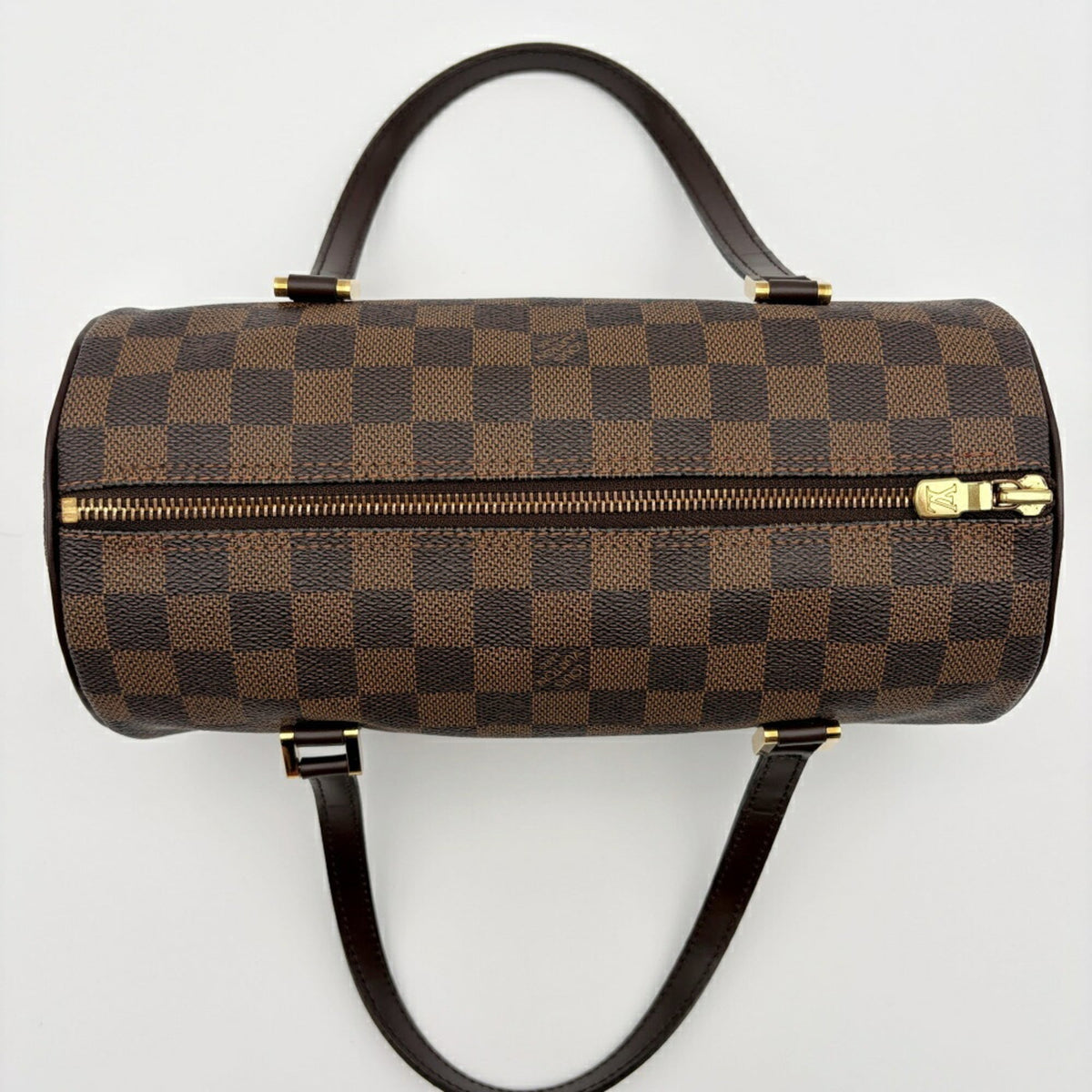 Louis Vuitton Damier Ebene Damier Canvas Handbag Tote Bag (Pre-Owned)