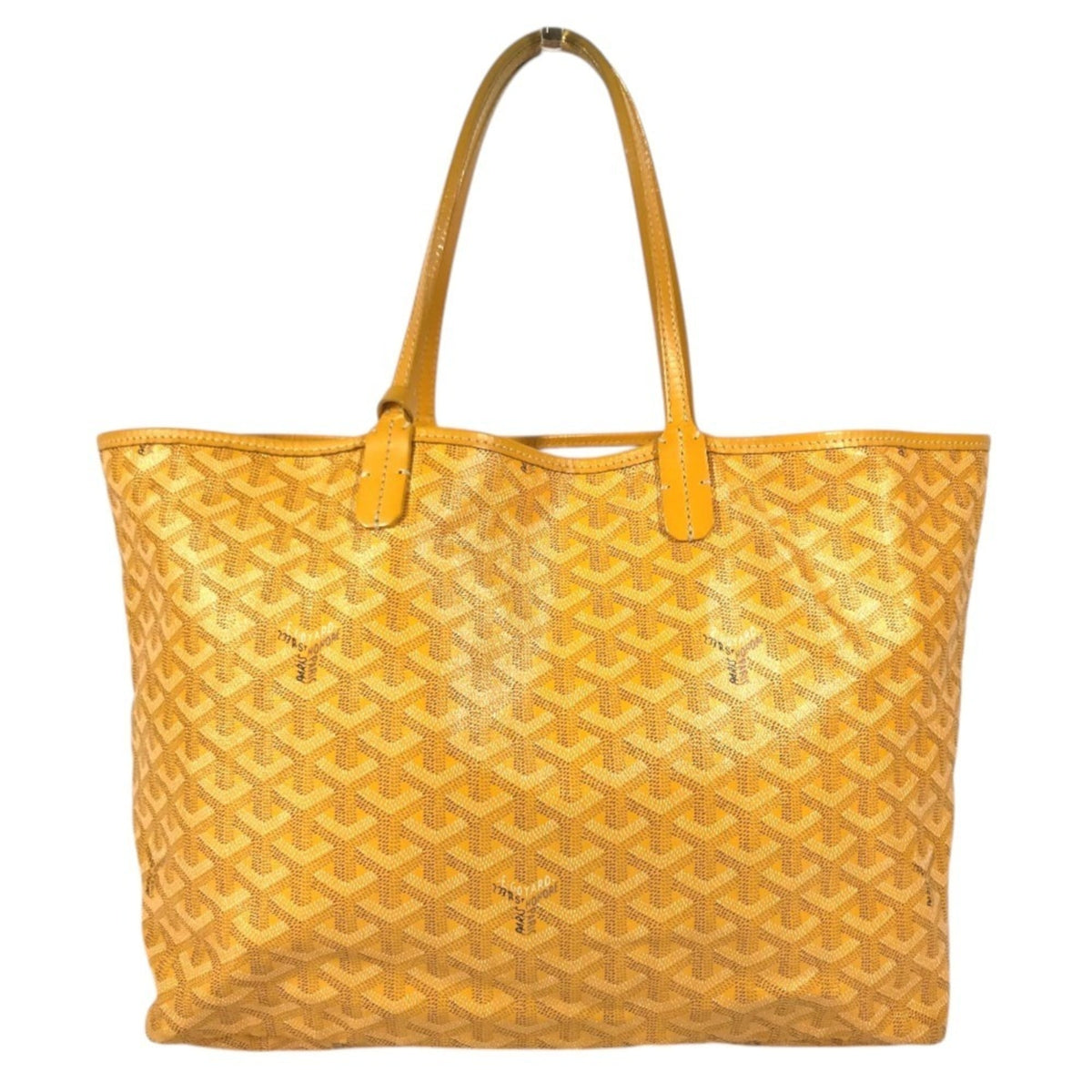 Goyard Yellow Pvc Leather Tote Bag (Pre-Owned)