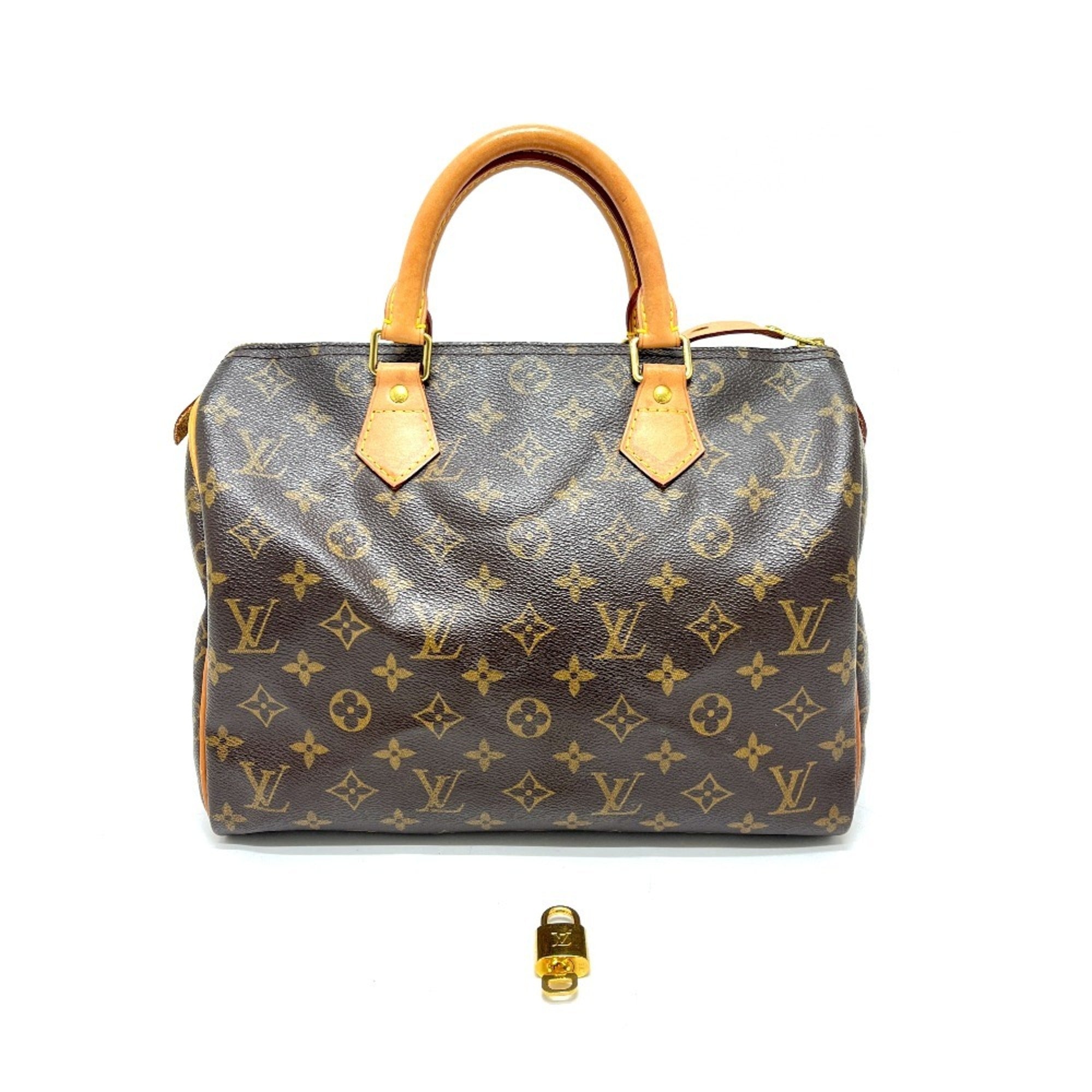 Louis Vuitton Brown Monogram Canvas Boston Bag Handbag (Pre-Owned)