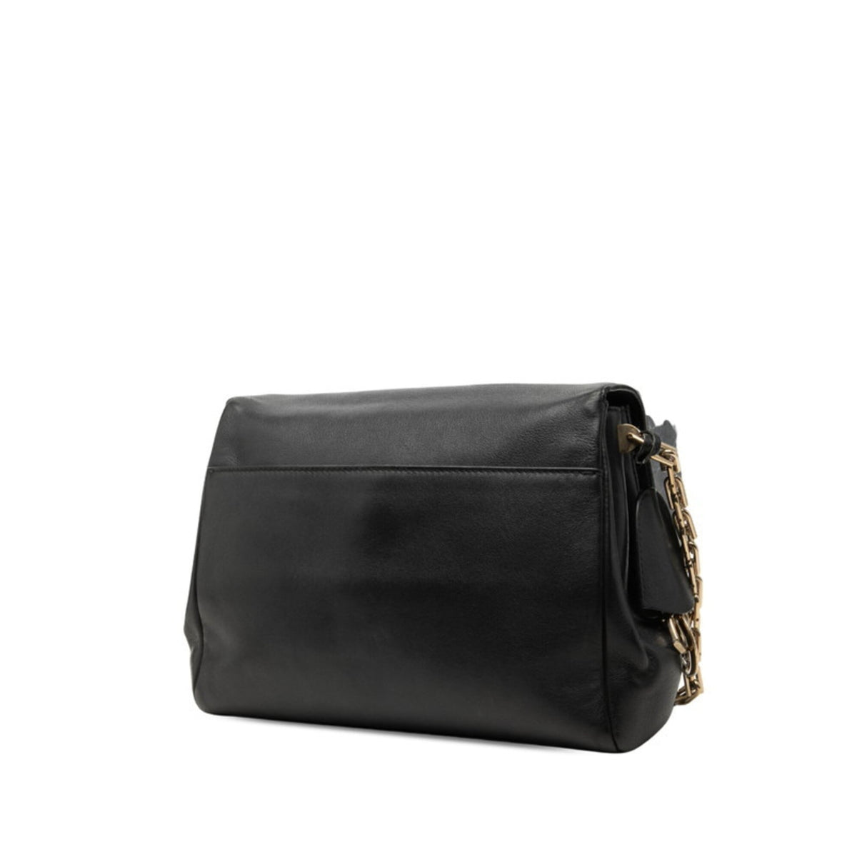 Christian Dior Navy Leather Shoulder Bag (Pre-Owned)