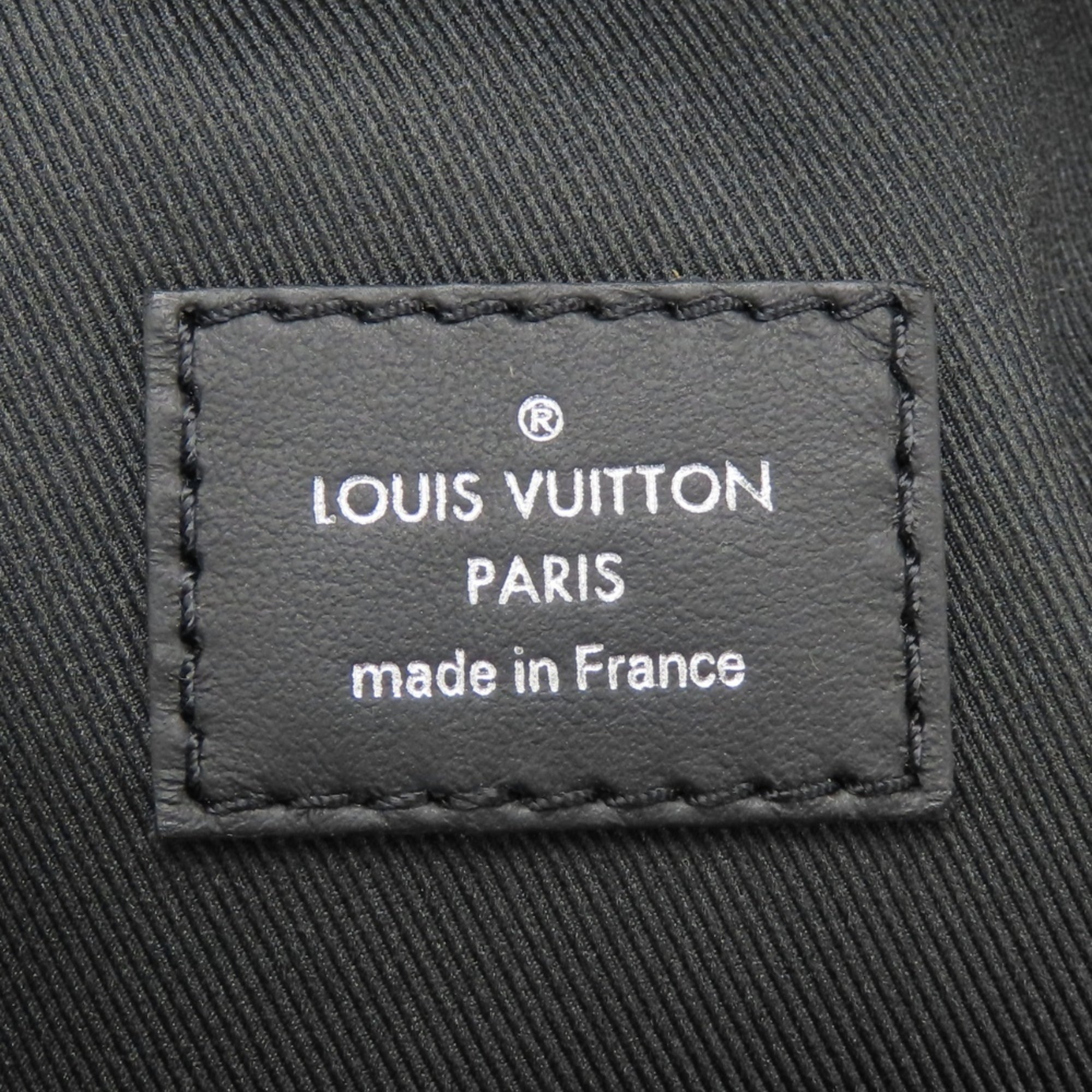 Louis Vuitton Black Gray Noir Backpack (Pre-Owned)