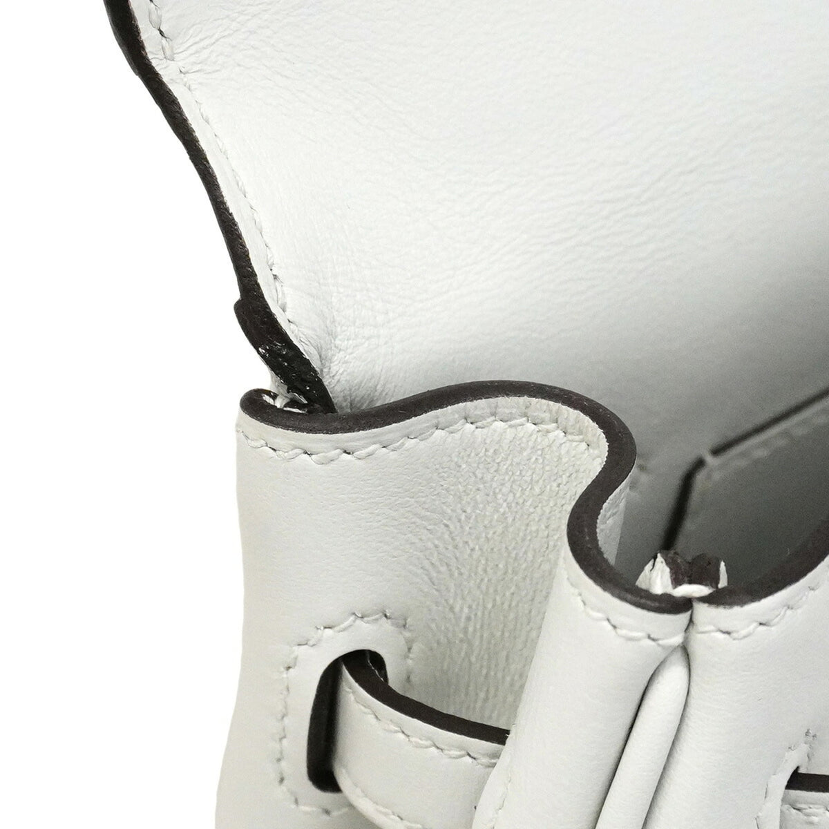 Hermes Gray Swift Leather Shoulder Bag (Pre-Owned)
