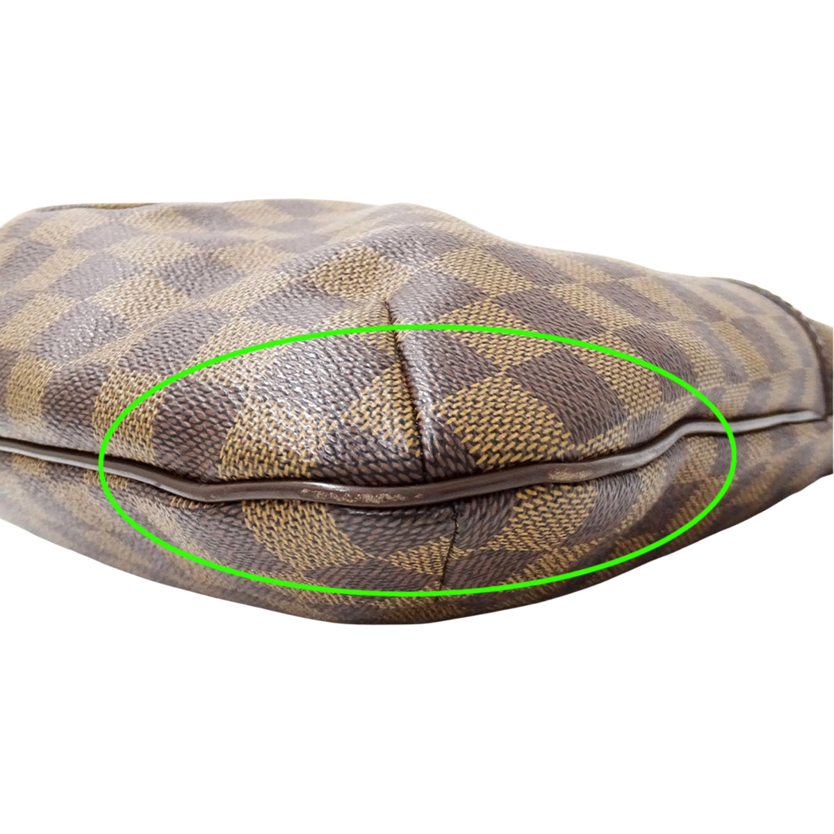 Louis Vuitton Damier Damier Canvas Ebene Damier Canvas Shoulder Bag (Pre-Owned)