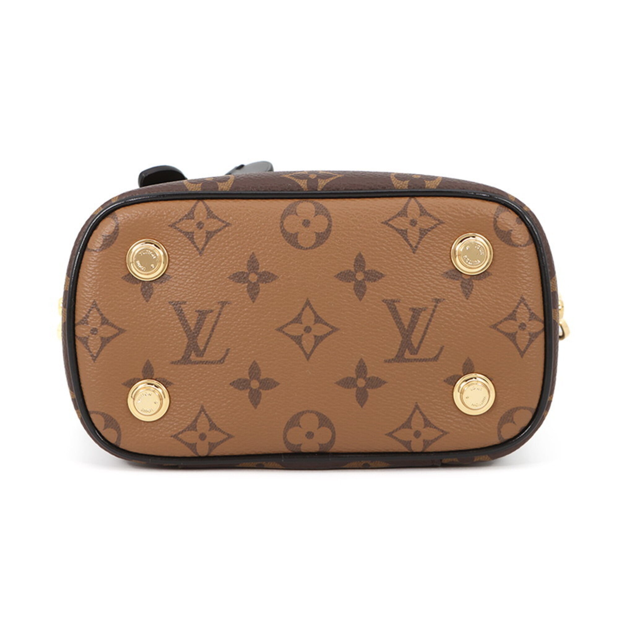 Louis Vuitton Monogram Reverse Noir Monogram Reverse Monogram Handbag Shoulder Bag (Pre-Owned)