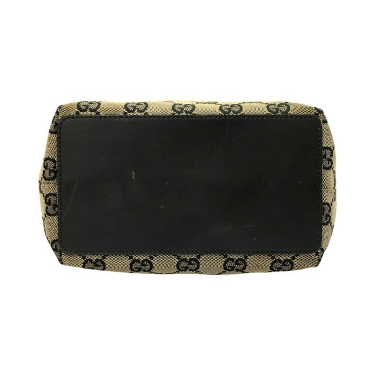 Gucci Gg Canvas Black Tote Bag (Pre-Owned)