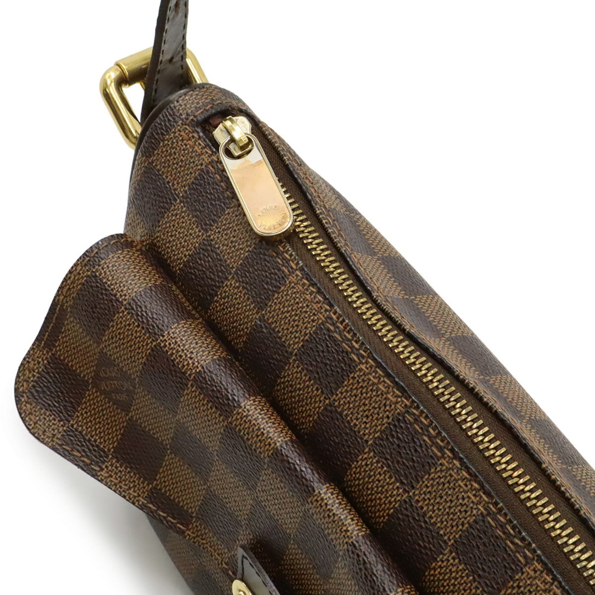 Louis Vuitton Brown Pvc Shoulder Bag (Pre-Owned)