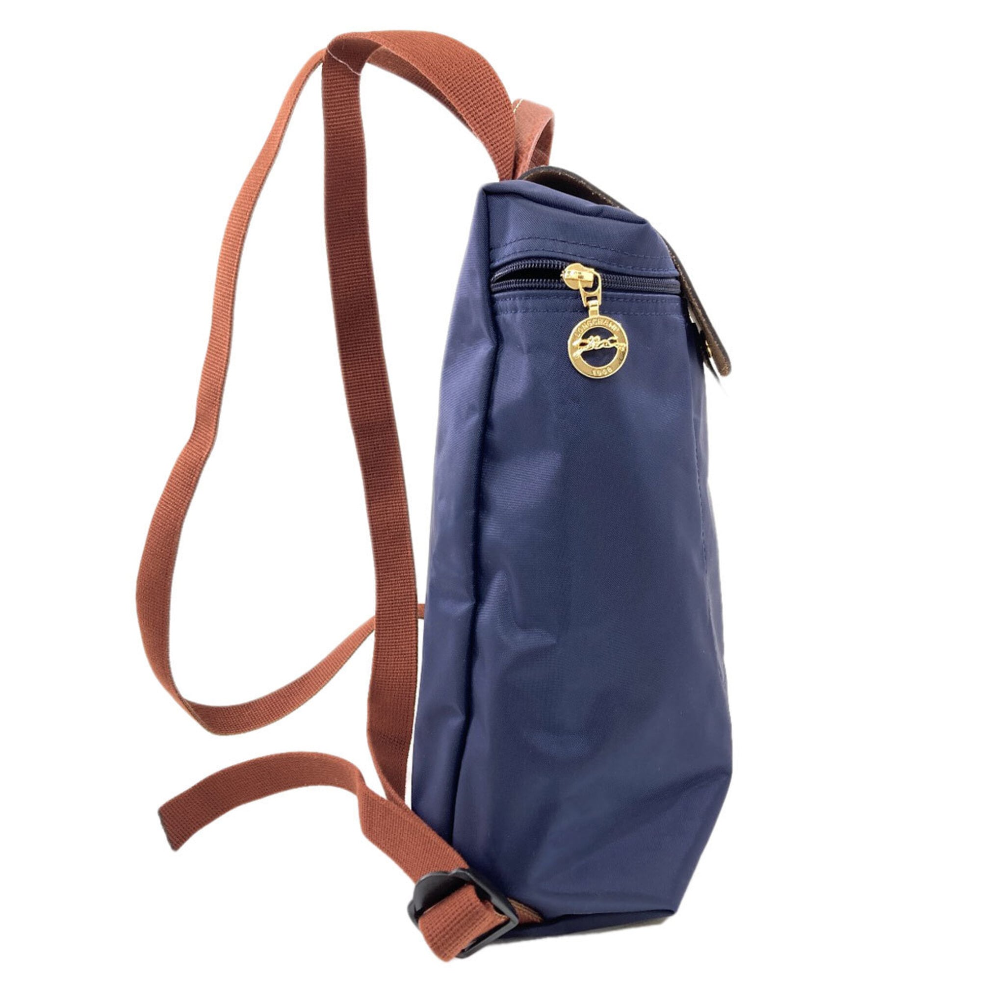 Longchamp Navy Nylon Backpack (Pre-Owned)