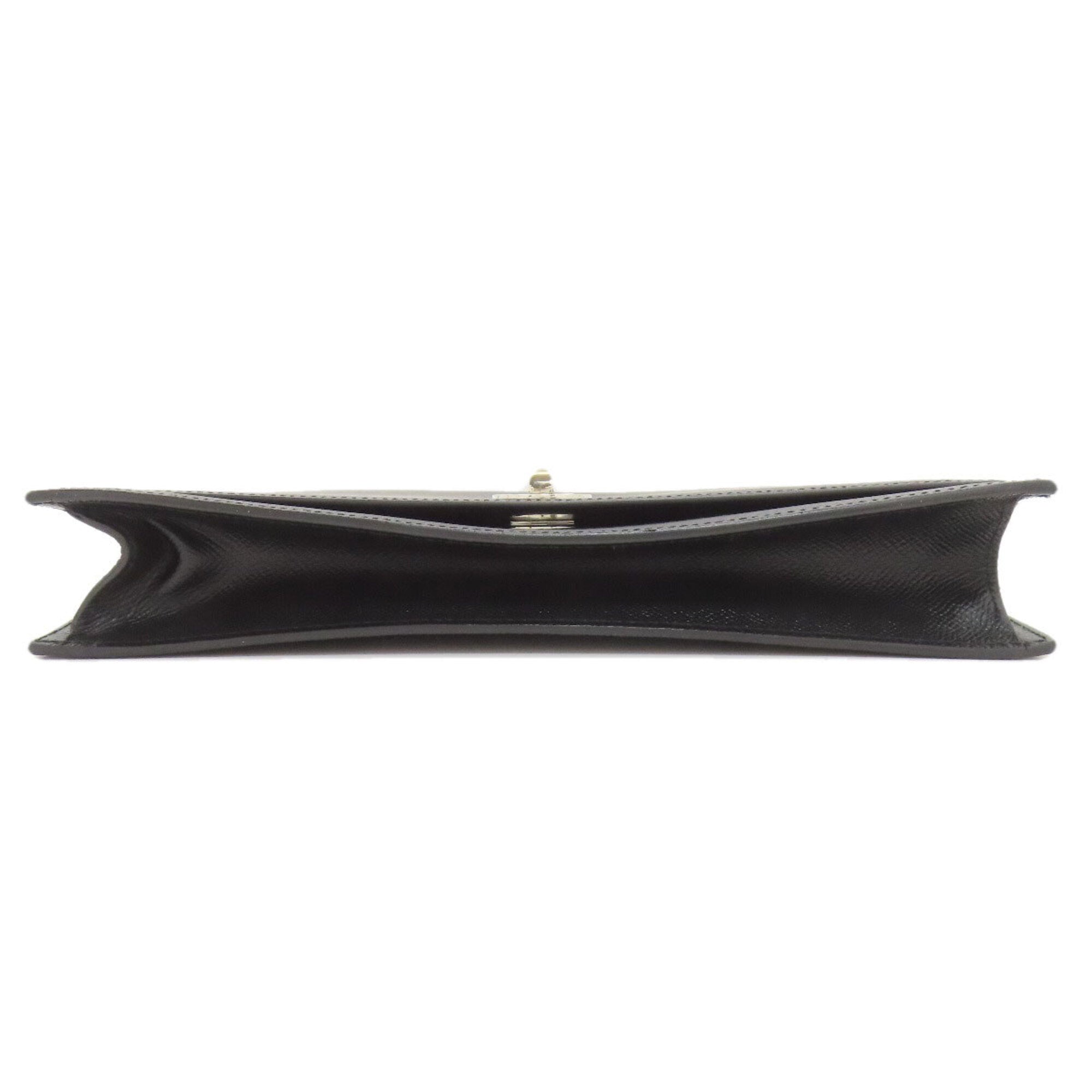 Bvlgari Black Leather Shoulder Bag (Pre-Owned)