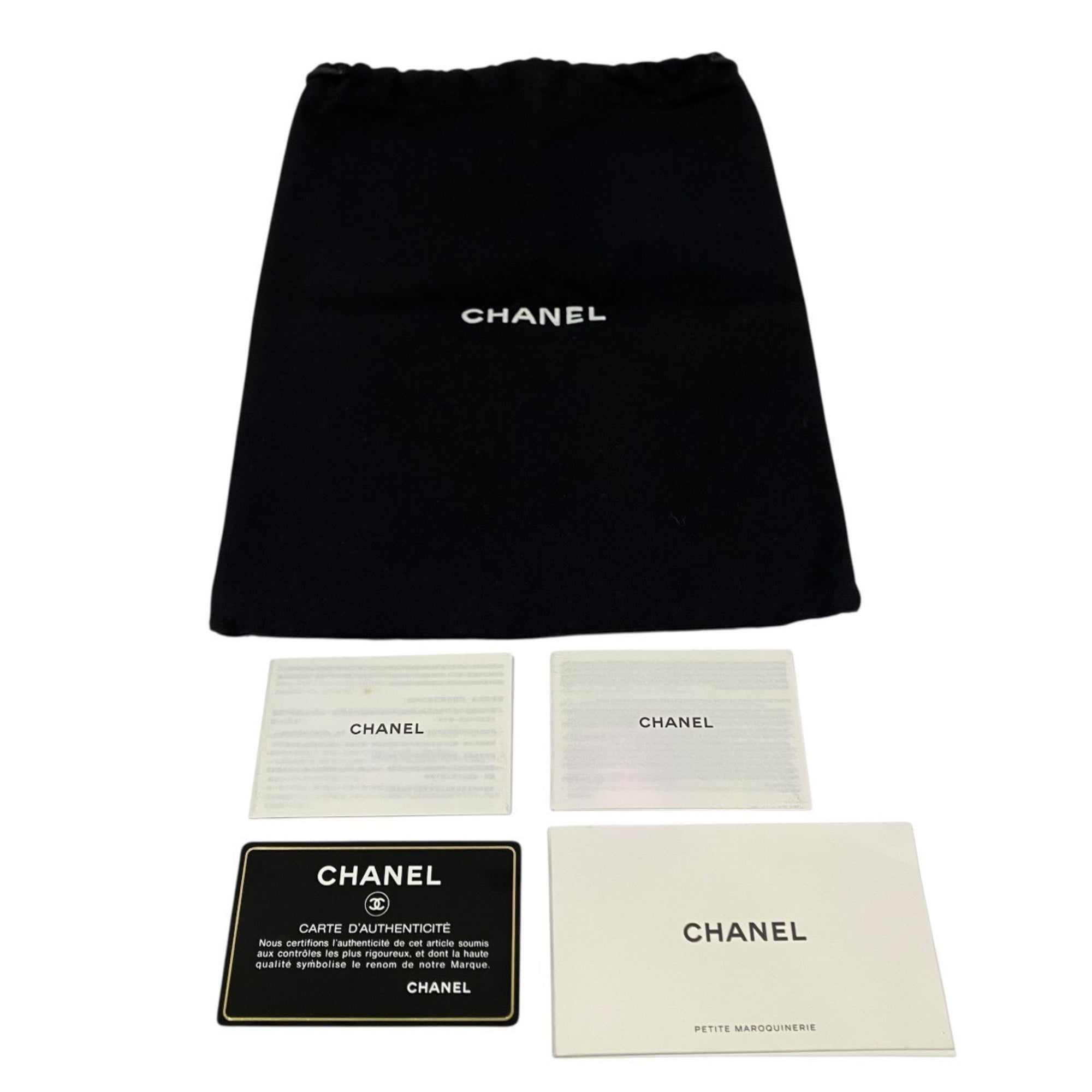 Chanel Boy Chanel Black Grained Calfskin Clutch Bag (Pre-Owned)