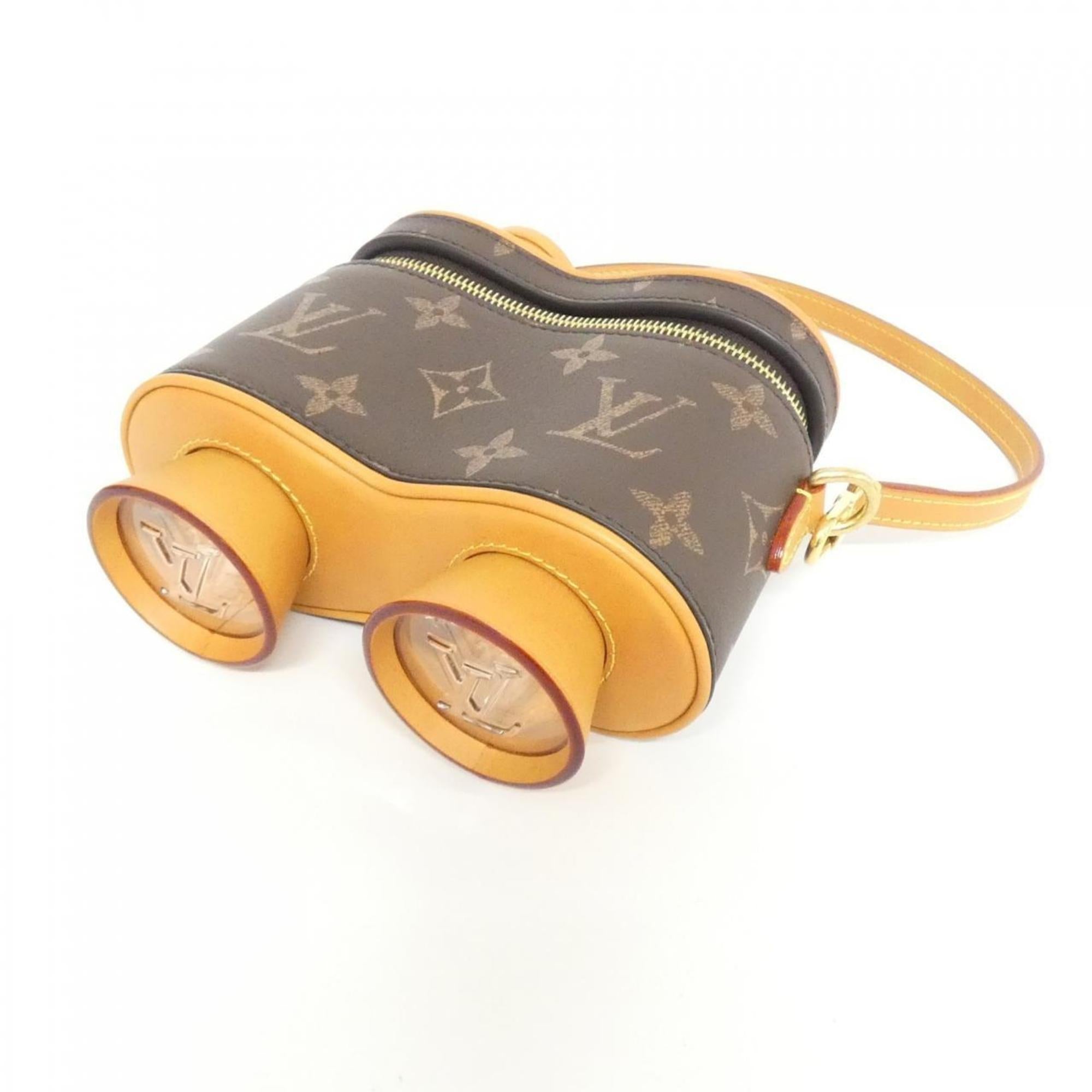 Louis Vuitton Brown Coated Canvas Shoulder Bag (Pre-Owned)