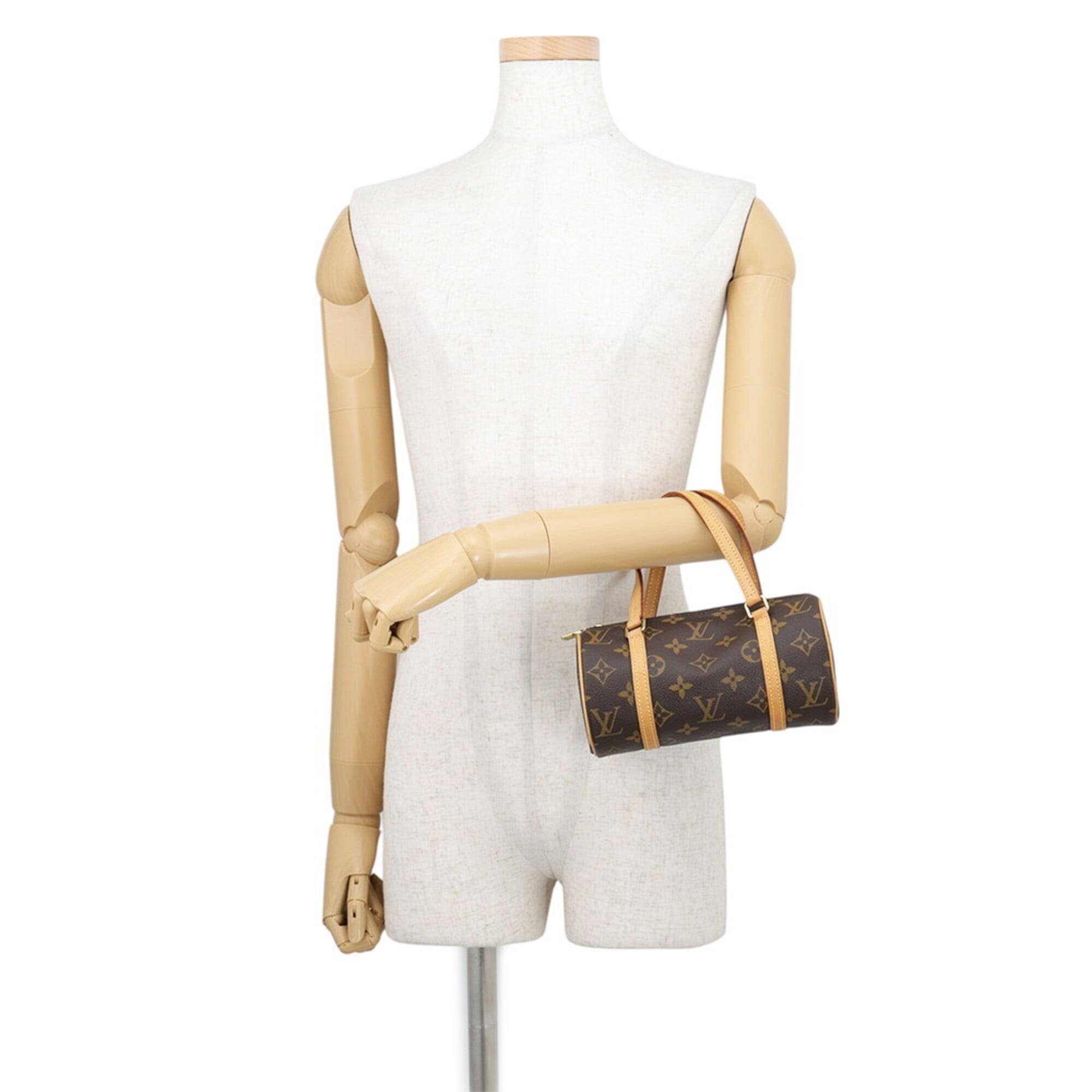 Louis Vuitton Brown Monogram Handbag Pochette (Pre-Owned)