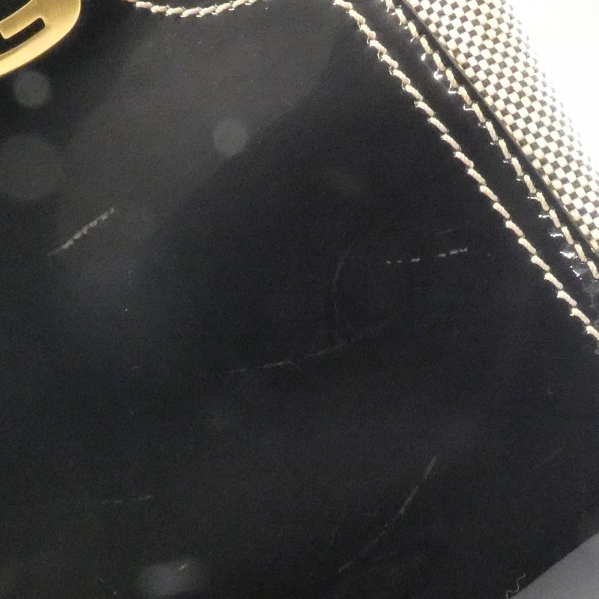Fendi Black Canvas Handbag (Pre-Owned)