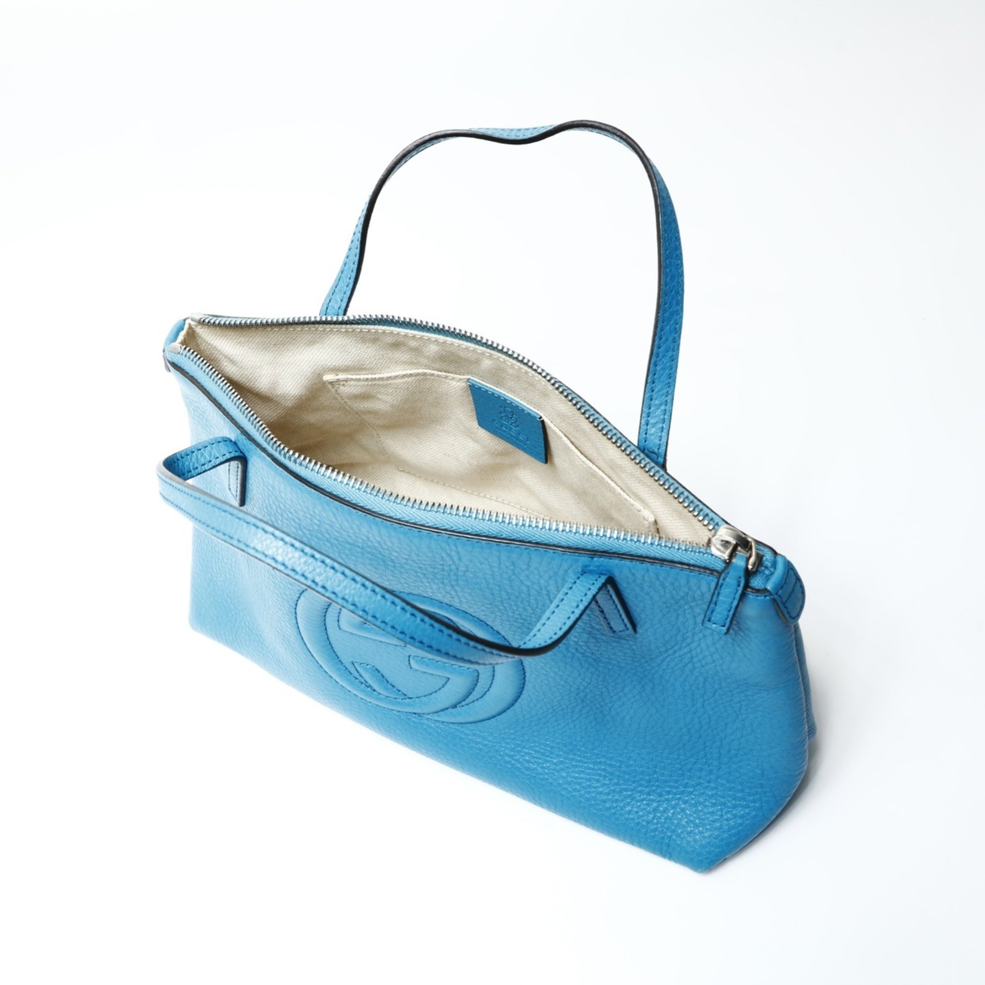 Gucci Blue Handbag (Pre-Owned)