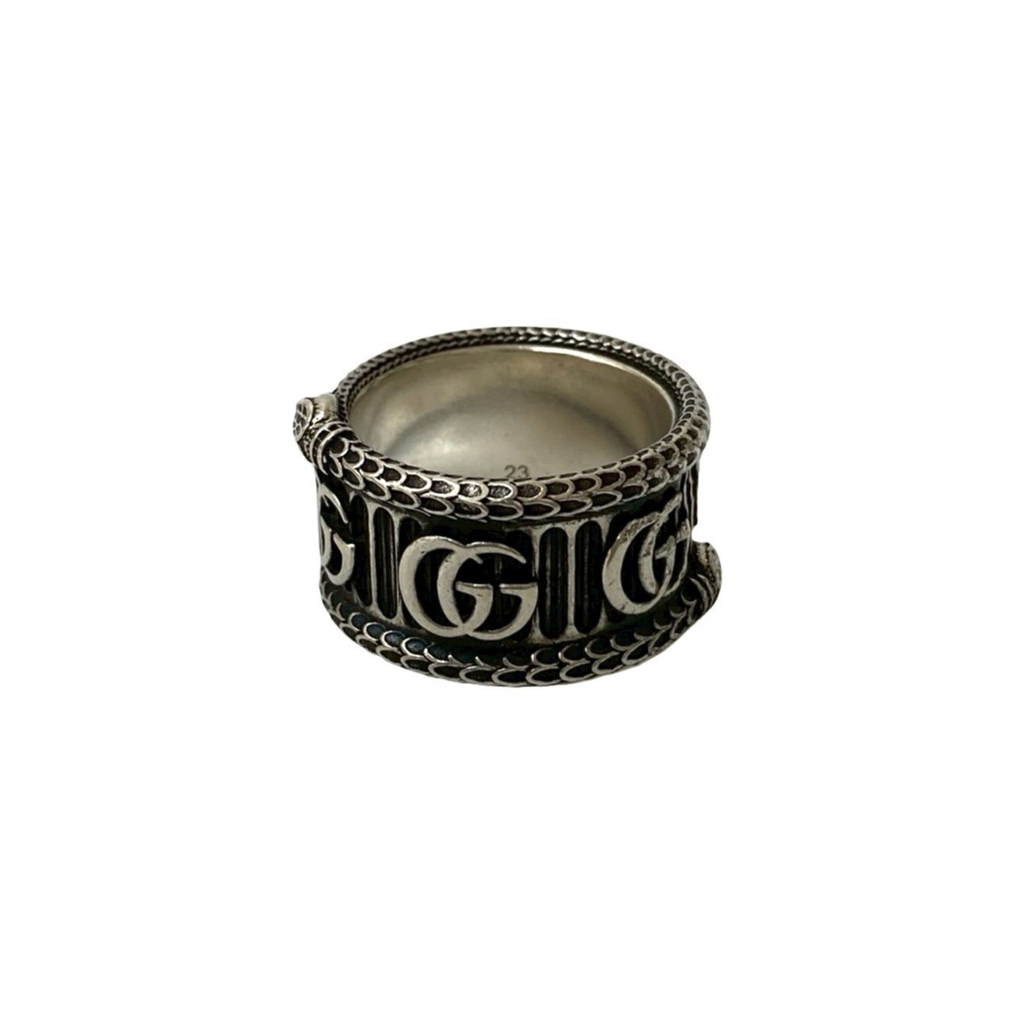 Gucci Silver Silver 925 Band Ring (Pre-Owned)