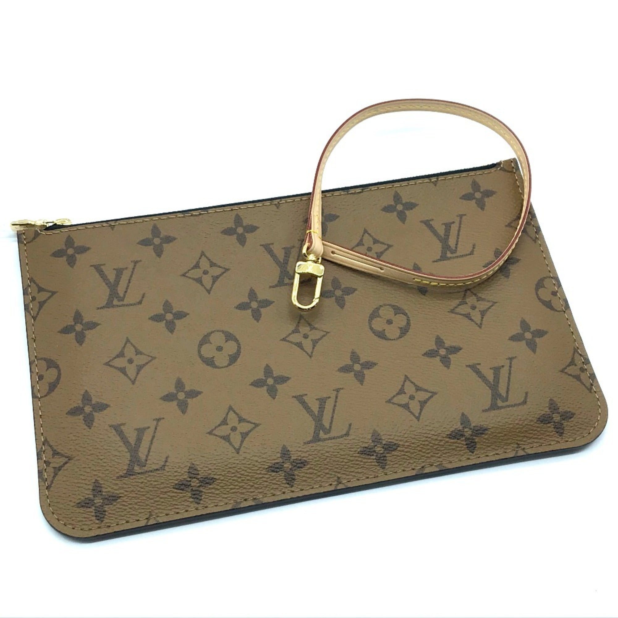 Louis Vuitton Brown Monogram Reverse Shoulder Bag Tote Bag (Pre-Owned)