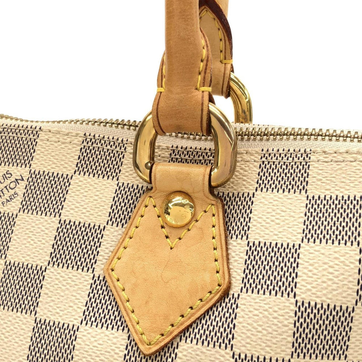 Louis Vuitton Azur Coated Canvas Handbag (Pre-Owned)