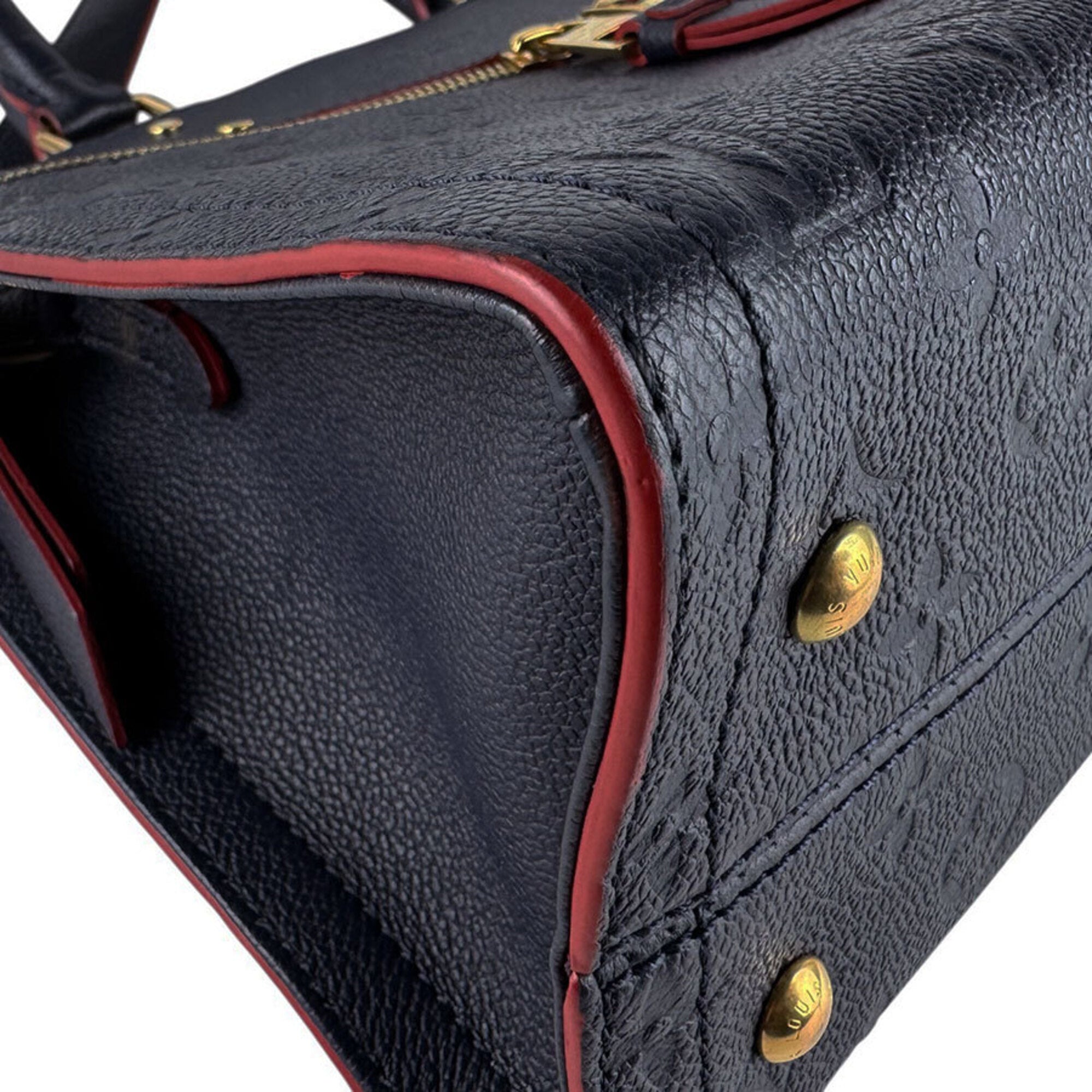 Louis Vuitton Marine Rouge Monogram Empreinte Handbag Shoulder Bag (Pre-Owned)