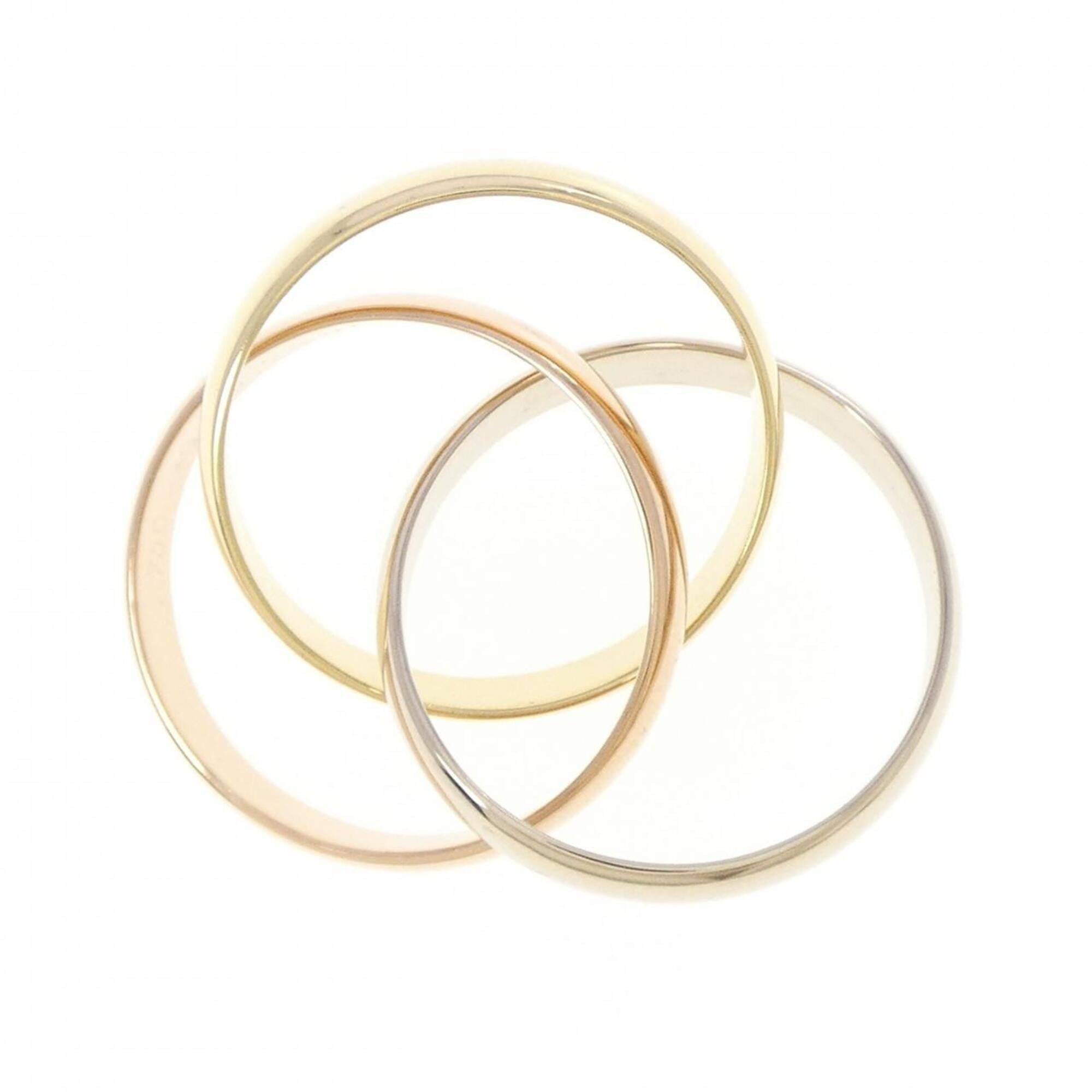 Cartier Pink Gold White Gold Yellow Gold Yellow Gold (18K) Pink Gold (18K) White Gold (18K) Band Ring (Pre-Owned)
