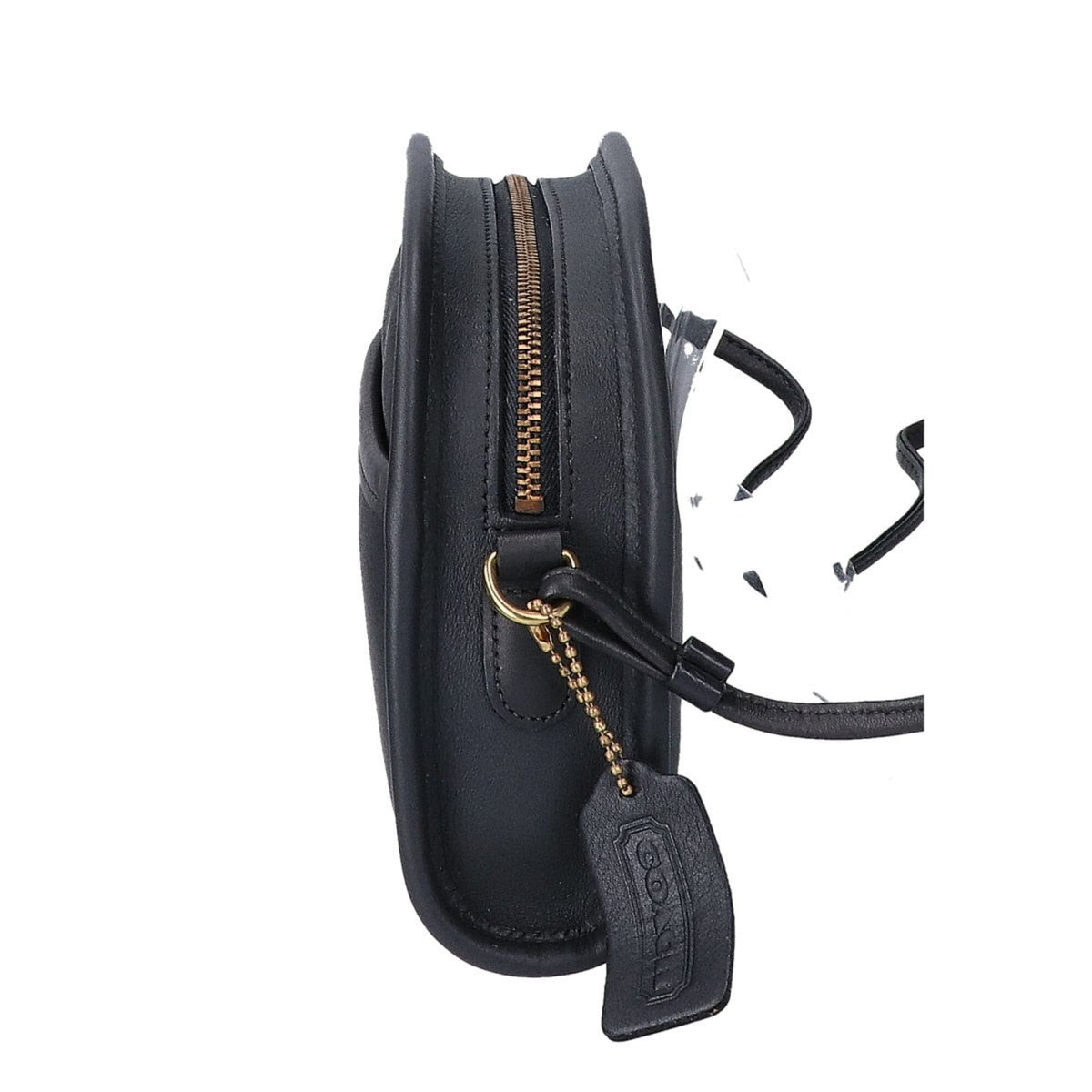 Coach Black Leather Shoulder Bag (Pre-Owned)