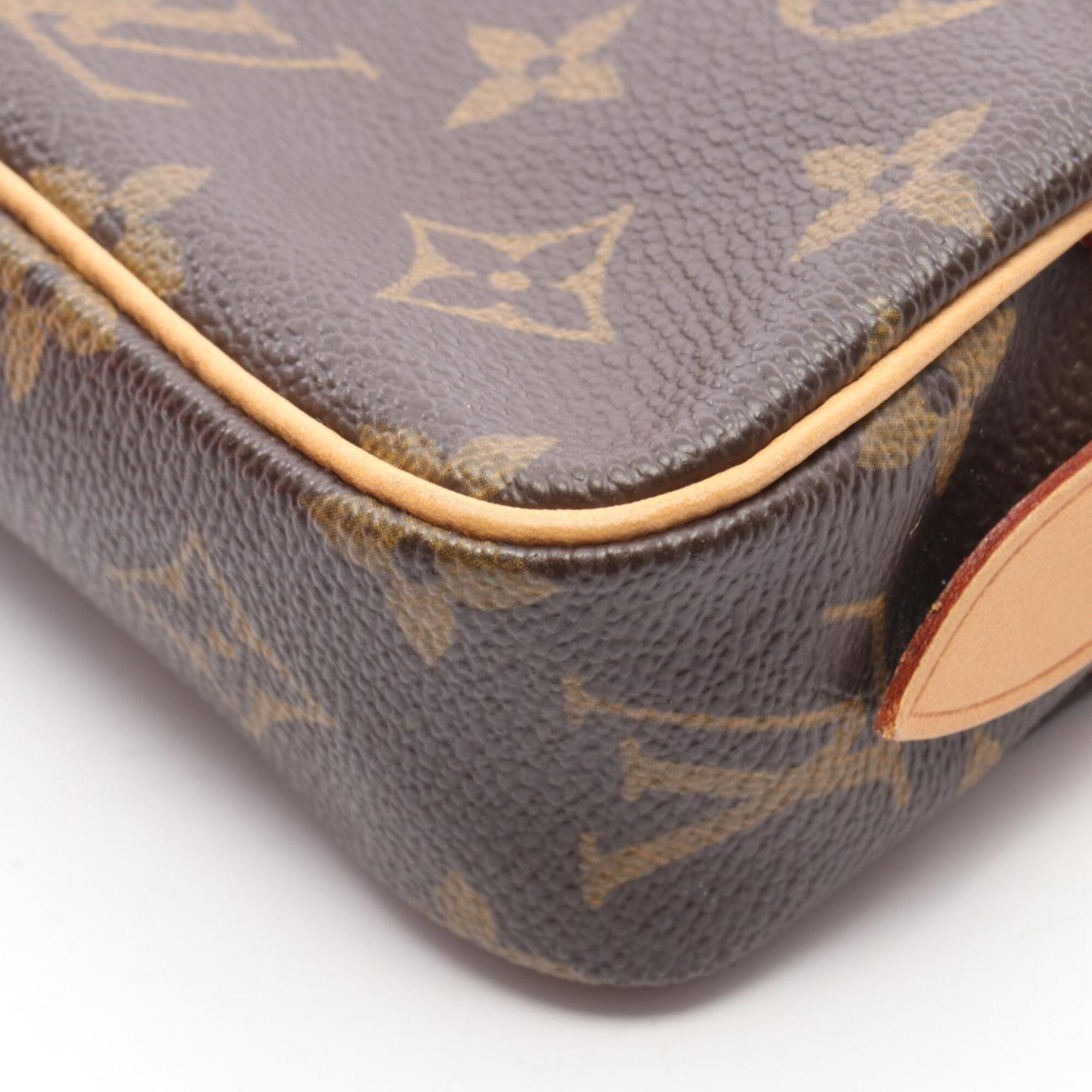 Louis Vuitton Brown Monogram Monogram Handbag Shoulder Bag (Pre-Owned)