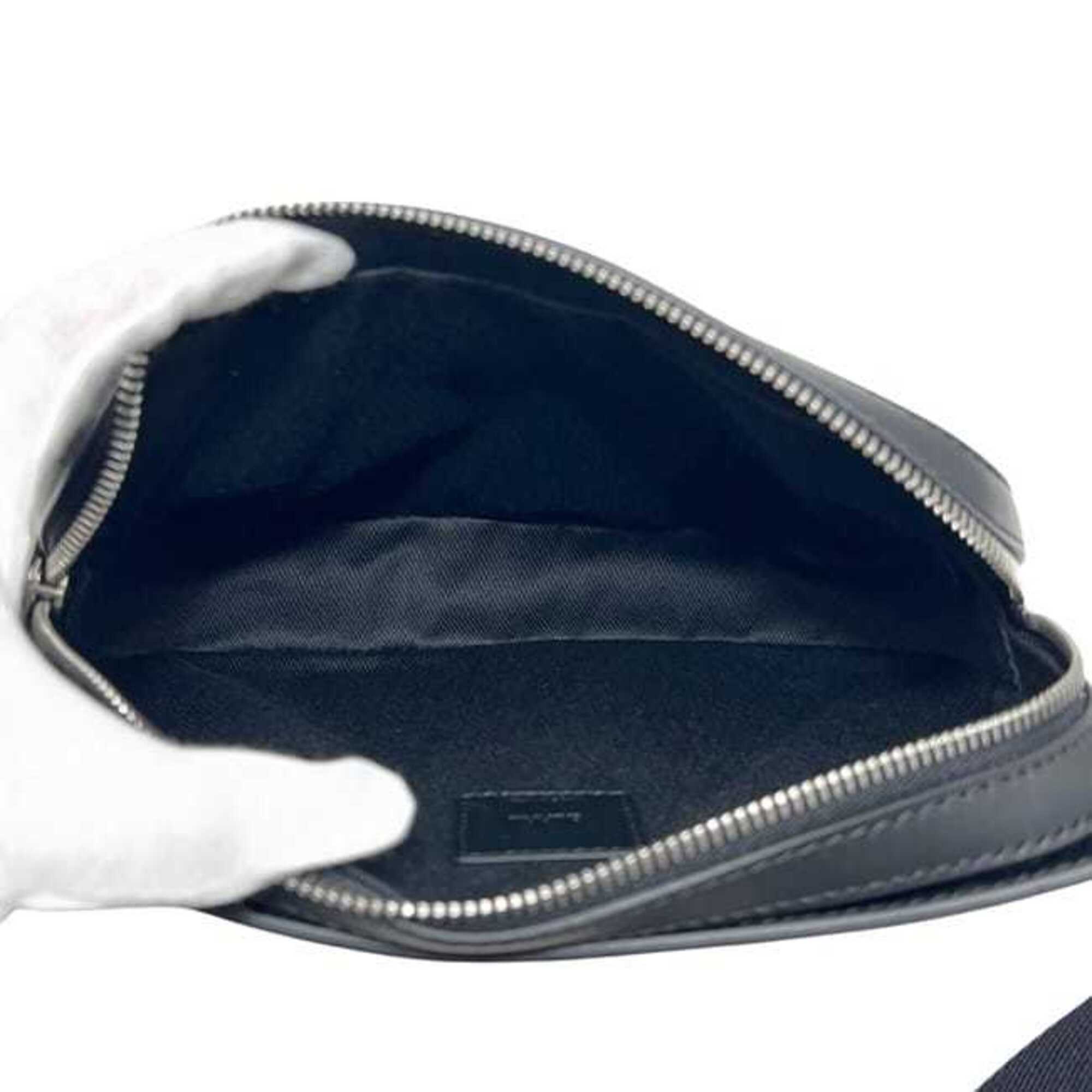 Dunhill Black Leather Sling Bag (Pre-Owned)