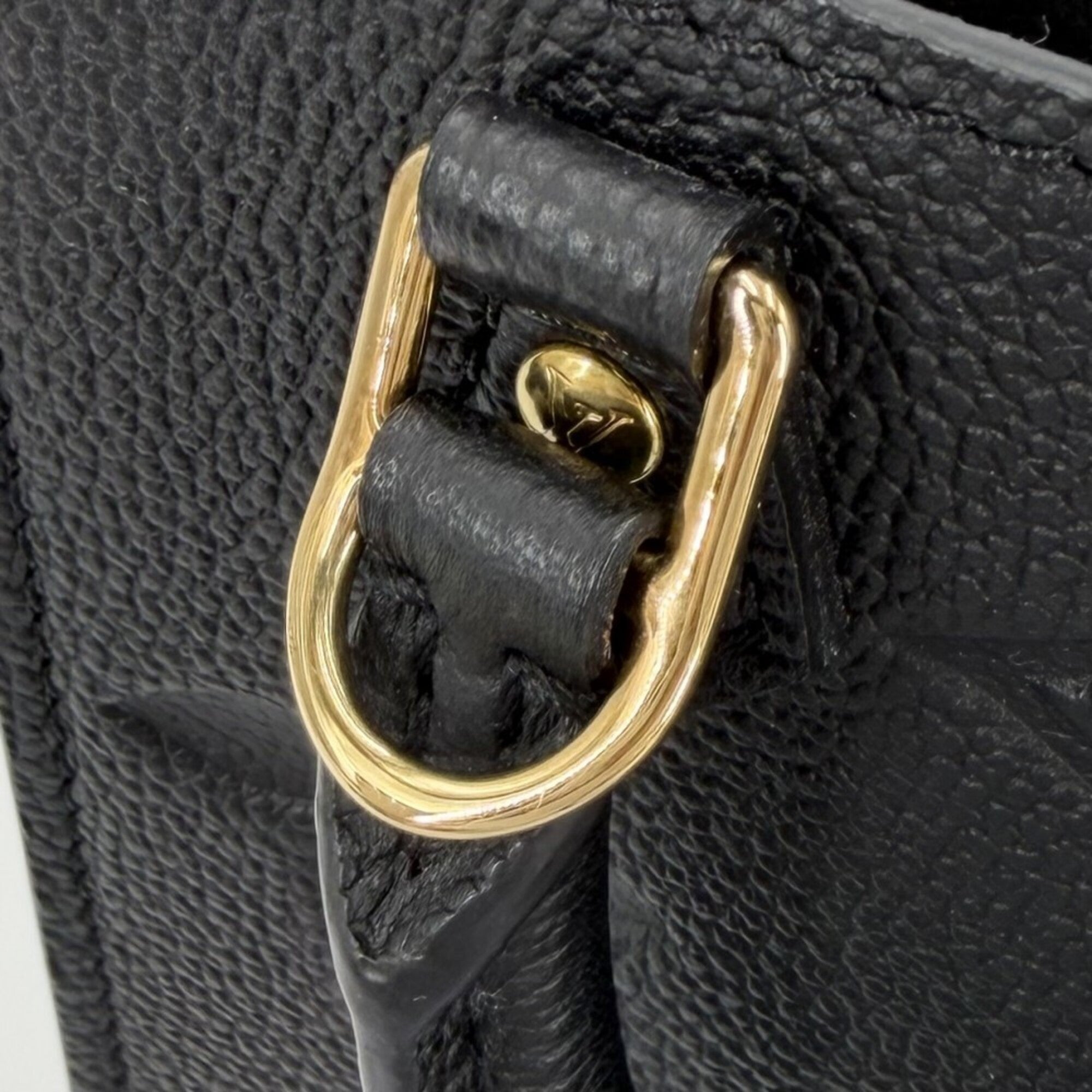 Louis Vuitton Noir Monogram Empreinte Handbag Pochette Shoulder Bag (Pre-Owned)
